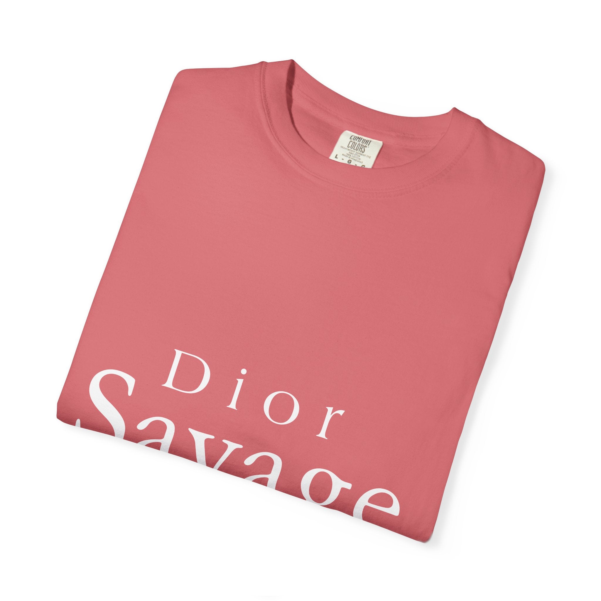 Savage Statement Unisex Garment-Dyed T-Shirt - Trendy Apparel, Casual Wear, Gift for Fashion Lovers, Everyday Style, Unique Design