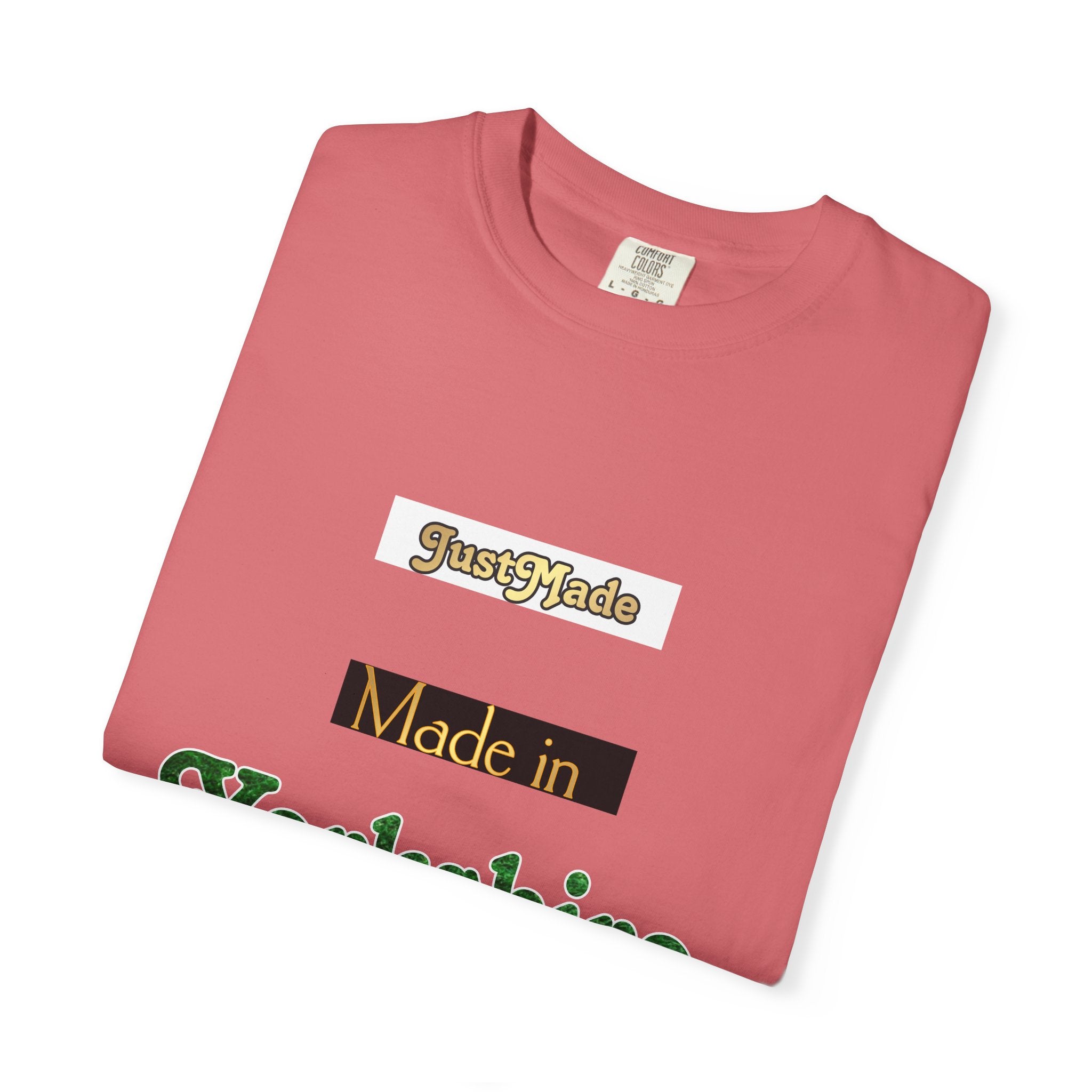 Yorkshire Made Unisex T-Shirt, Casual Wear, Gift for Him or Her, Unique Design, Summer Outing, Travel Tee