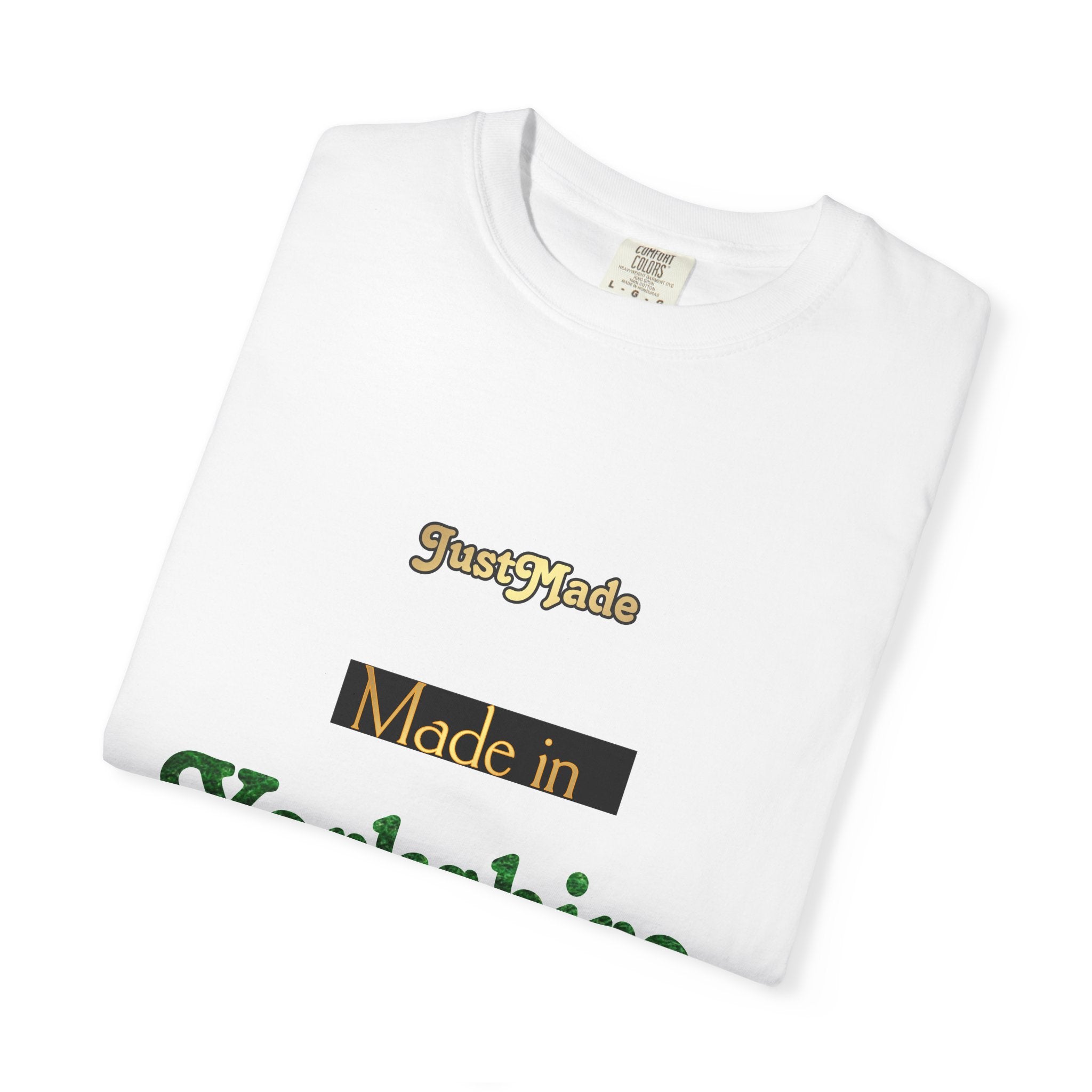 Yorkshire Made Unisex T-Shirt, Casual Wear, Gift for Him or Her, Unique Design, Summer Outing, Travel Tee