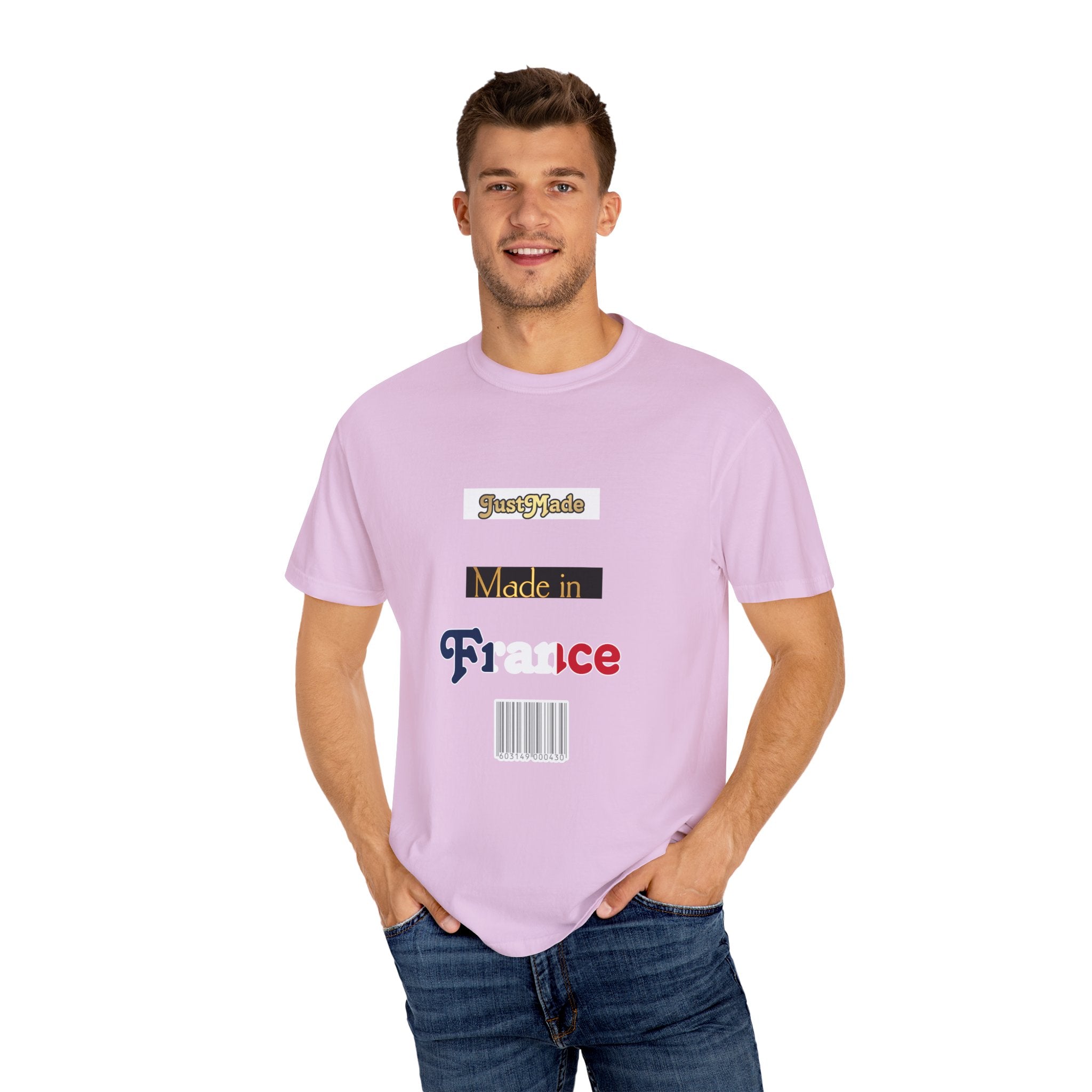Garment-Dyed T-shirt with Unique Made in France Design, Casual Tee, Fashion Statement, Gift for Fashion Lovers, Everyday Wear, [...]