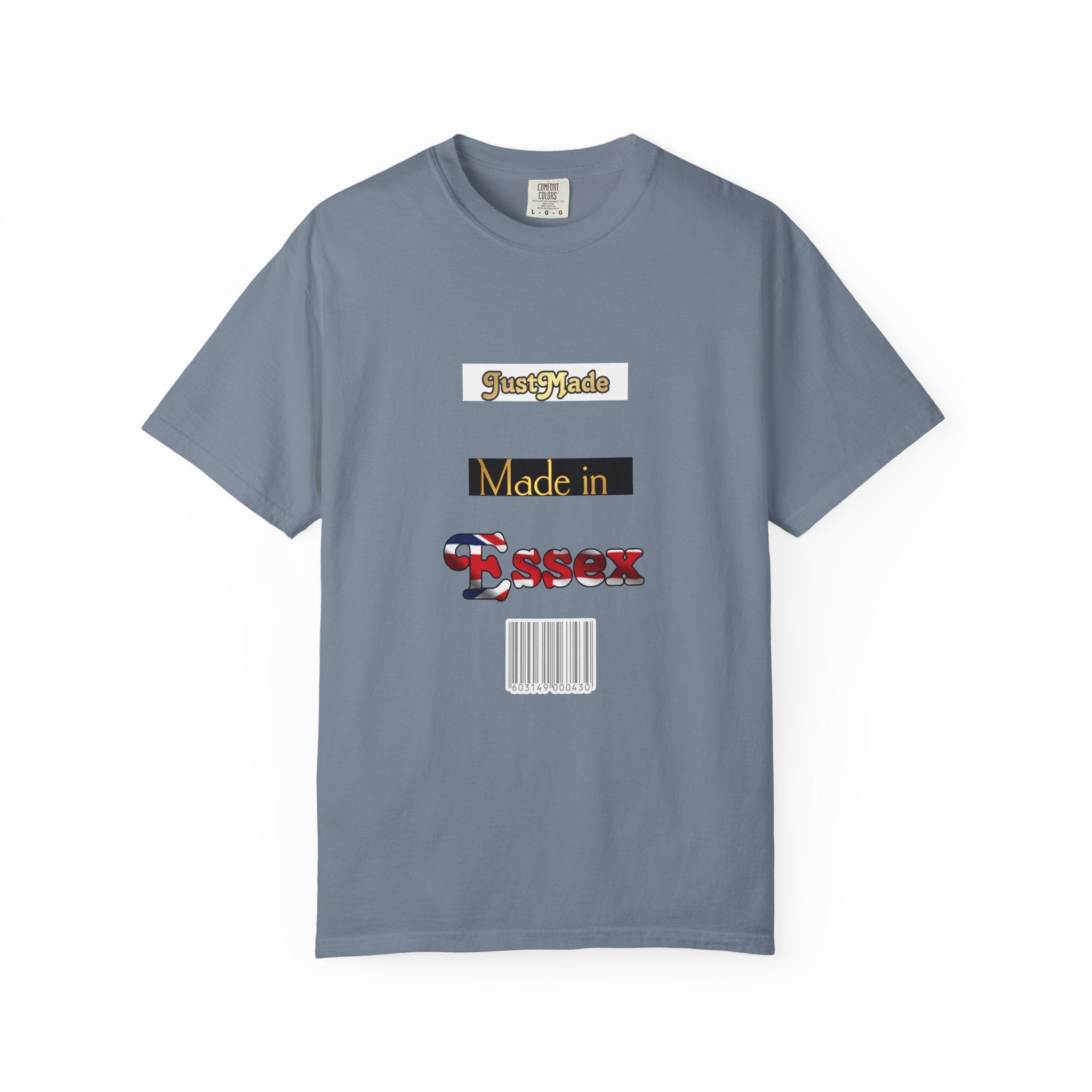 Garment-Dyed T-Shirt, Casual Style, Essex Pride, Unique Gift, Everyday Wear, Trendy Apparel, Comfortable Tee