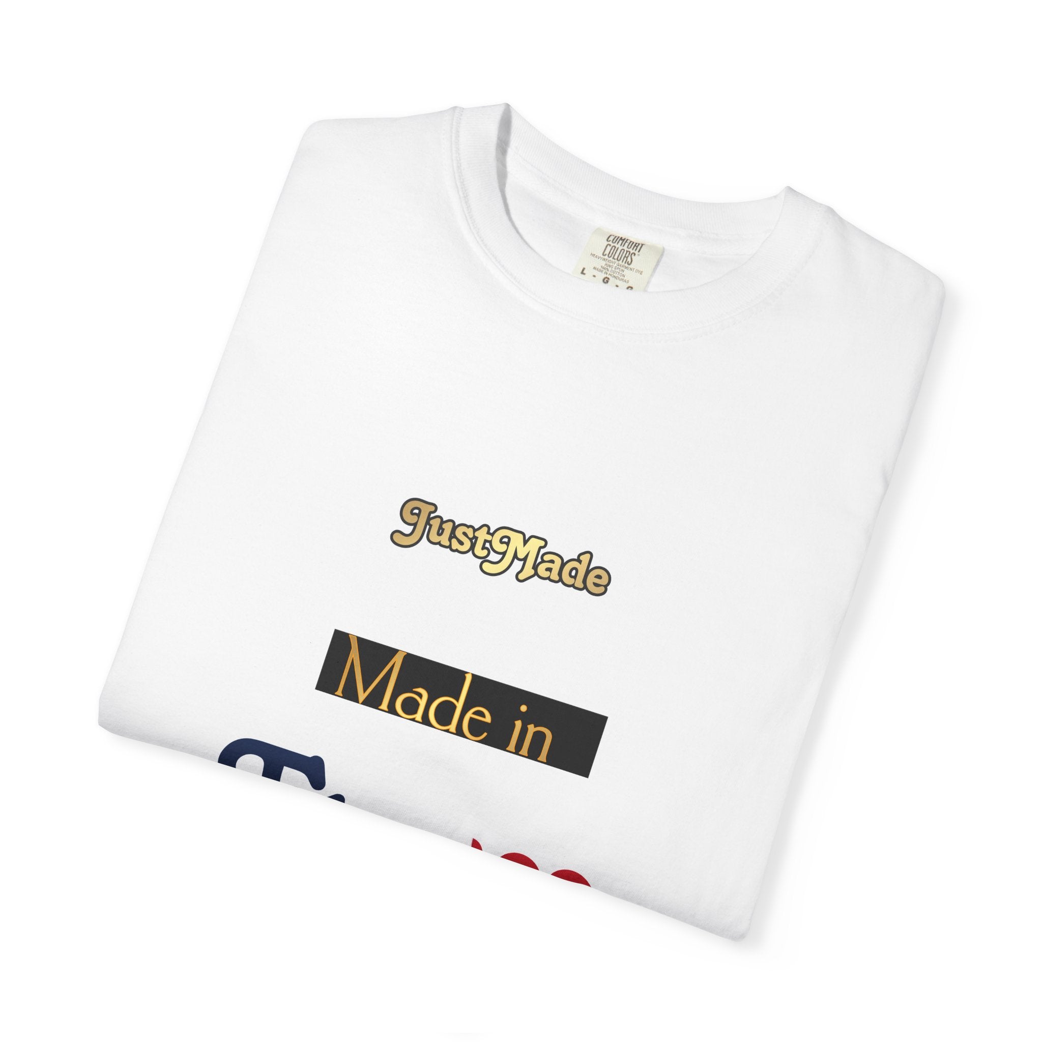 Garment-Dyed T-shirt with Unique Made in France Design, Casual Tee, Fashion Statement, Gift for Fashion Lovers, Everyday Wear, [...]