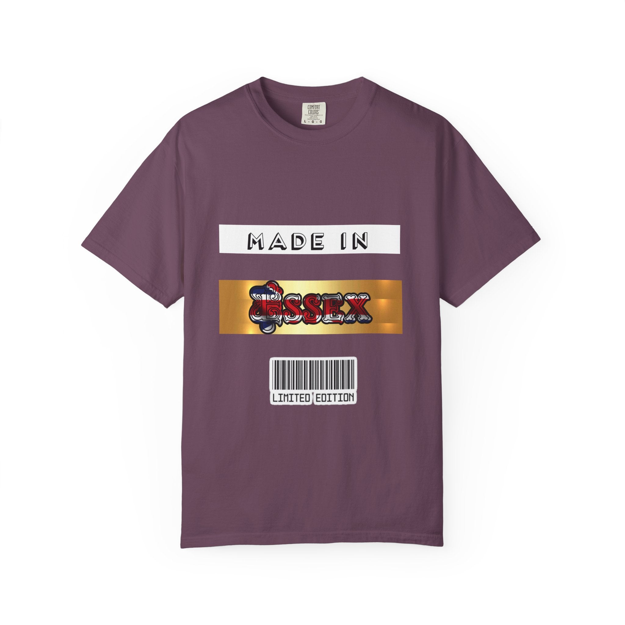 Limited Edition Made in Essex T-Shirt, Unisex Tee, Graphic Tee, Casual Wear, Gift for Essex Lovers, Summer Fashion