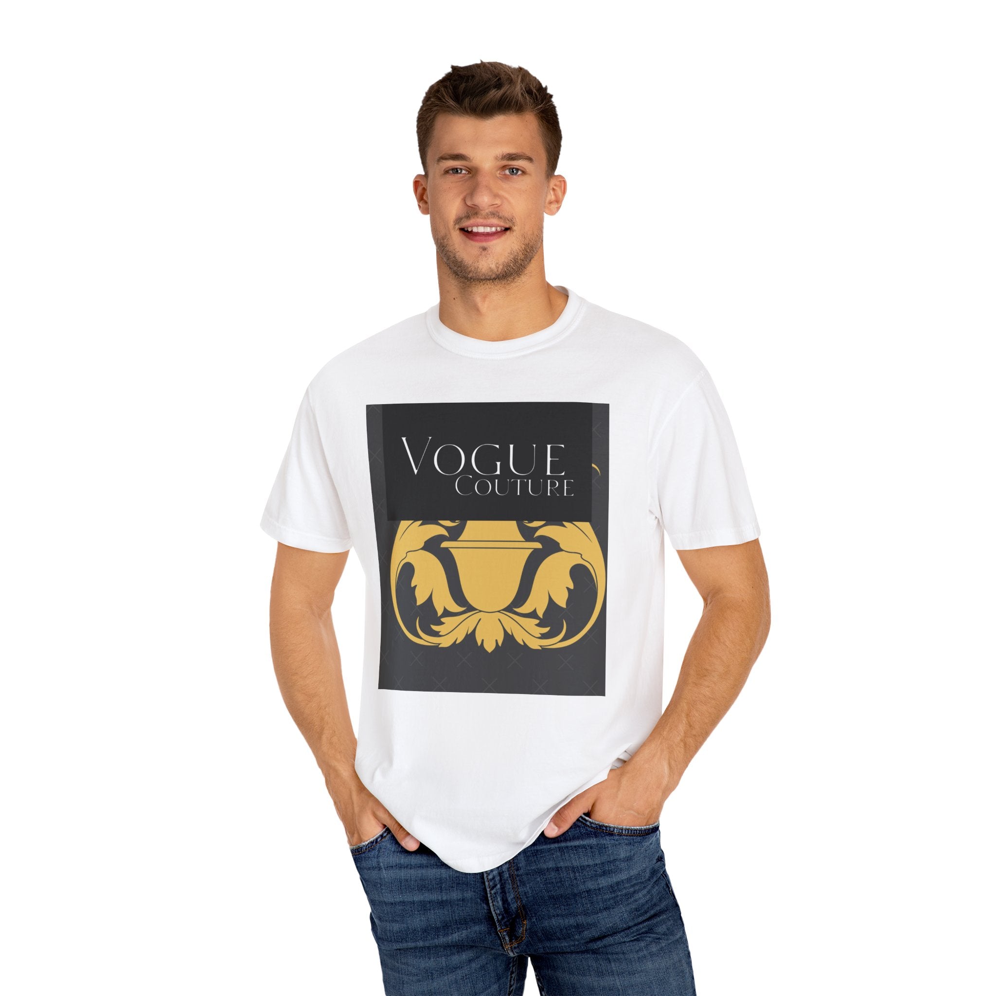 Chic Fashion Statement T-Shirt with Vogue Couture Design, Unisex Tee for Fashion Lovers, Trendy Gift for Birthdays, Casual Wear