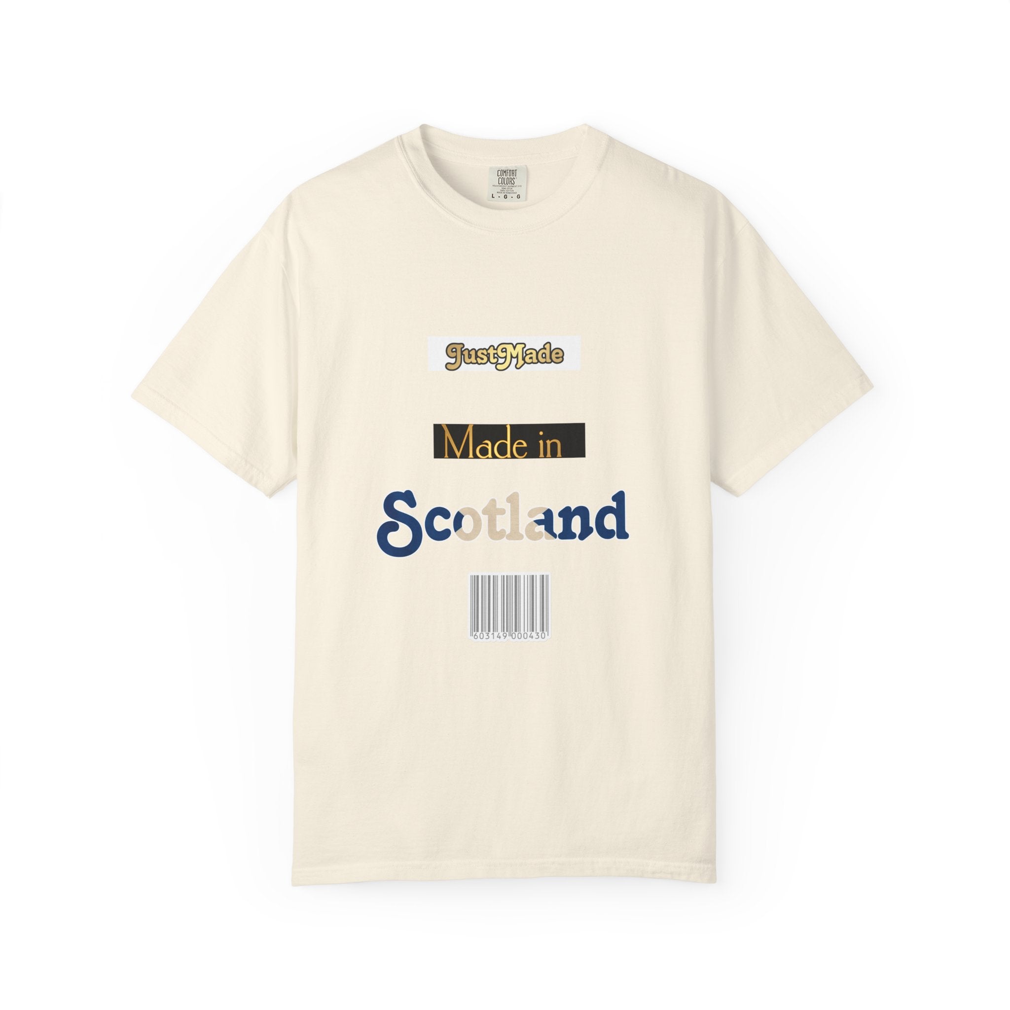 Scottish Vibes T-Shirt, Casual Tee, Gift for Travelers, Summer Fashion, Unisex Apparel, Made in Scotland Shirt