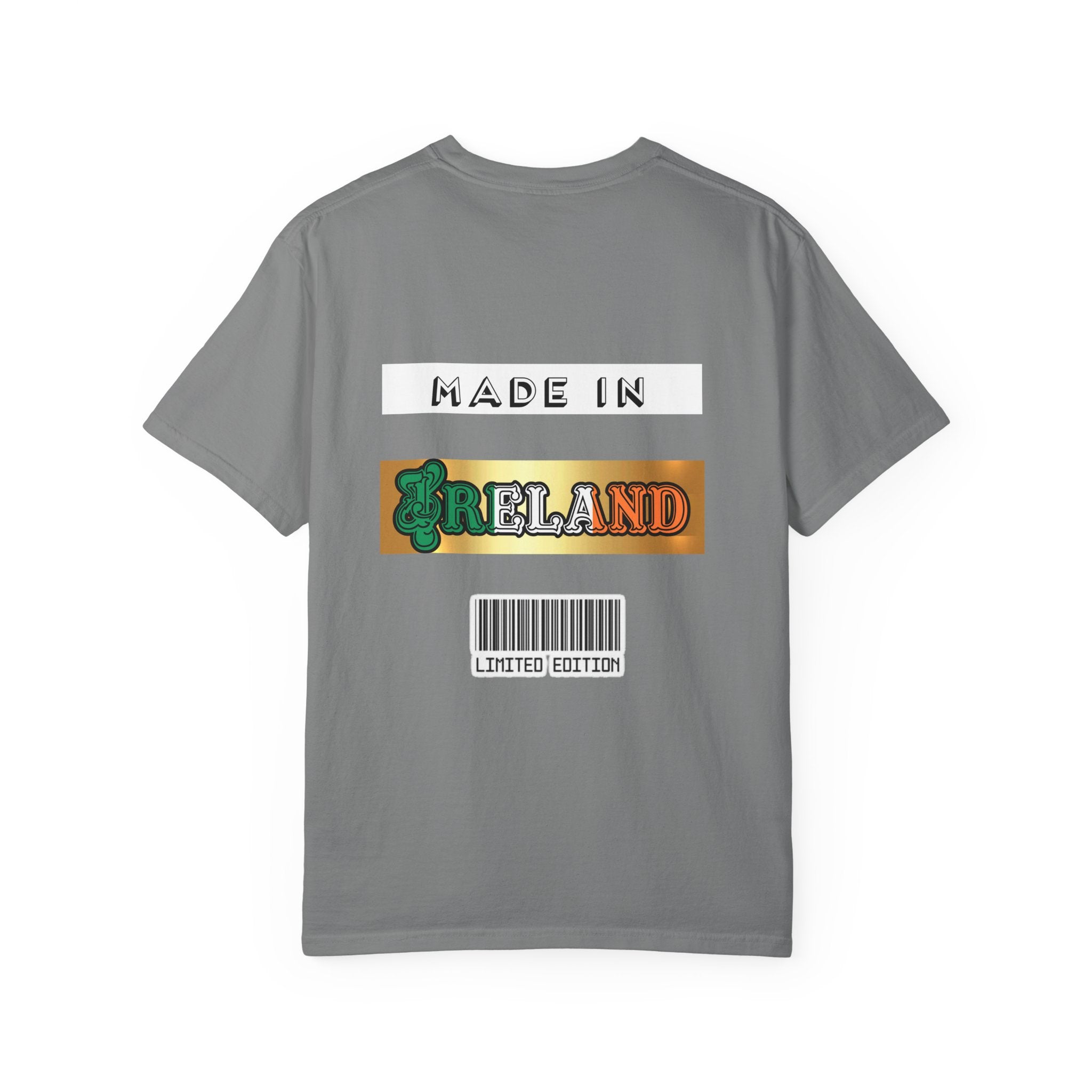 Made in Ireland Limited Edition T-Shirt, Unisex Garment-Dyed Tee for Travel Lovers, Gifts for St. Patrick's Day, Irish Pride Apparel