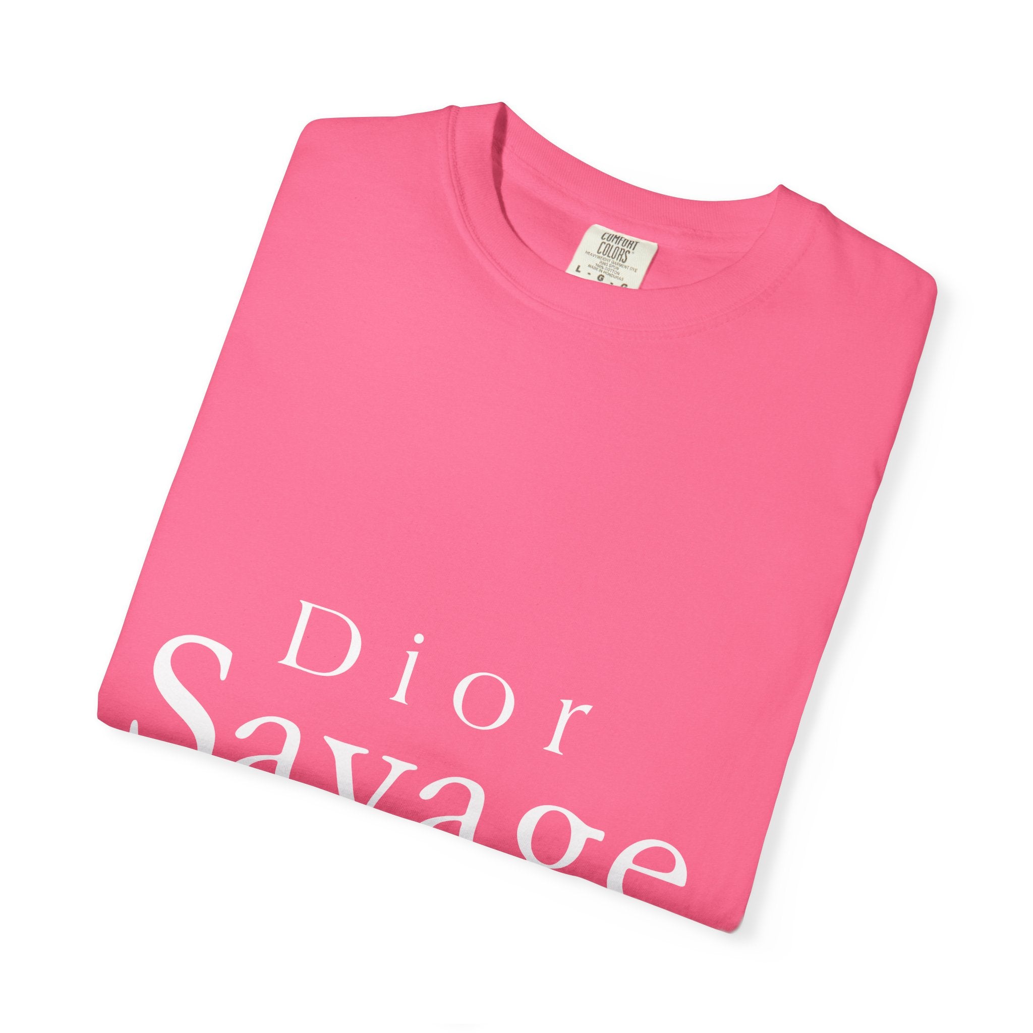 Savage Statement Unisex Garment-Dyed T-Shirt - Trendy Apparel, Casual Wear, Gift for Fashion Lovers, Everyday Style, Unique Design