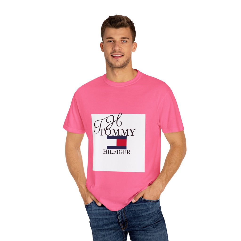 Fashionable Unisex Garment-Dyed T-shirt with Timeless Logo, Casual Wear, Street Style, Gift for Him/Her, Cool Summer Top, Trendy [...]