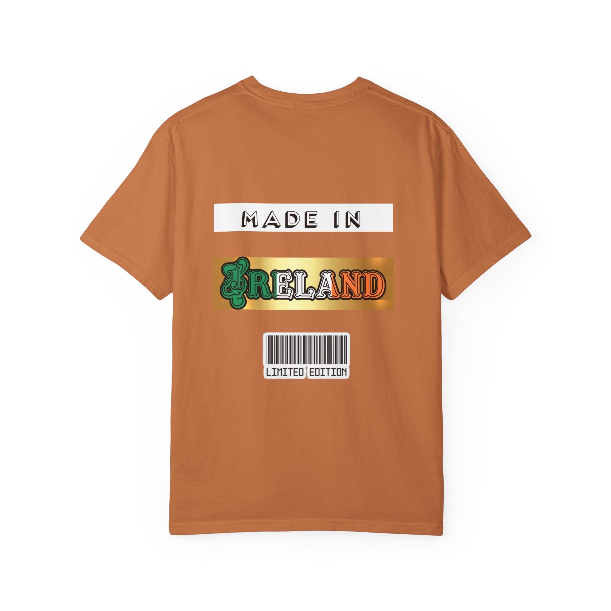 Made in Ireland Limited Edition T-Shirt, Unisex Garment-Dyed Tee for Travel Lovers, Gifts for St. Patrick's Day, Irish Pride Apparel