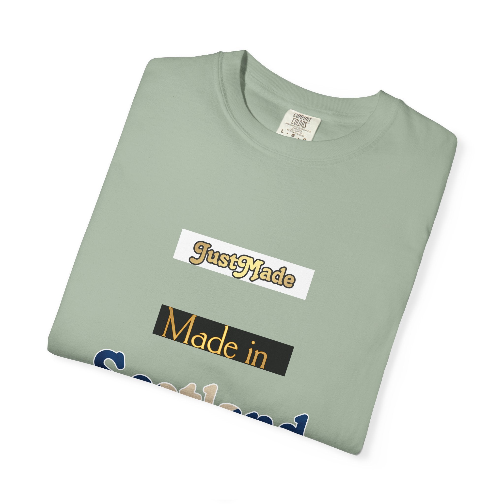 Scottish Vibes T-Shirt, Casual Tee, Gift for Travelers, Summer Fashion, Unisex Apparel, Made in Scotland Shirt