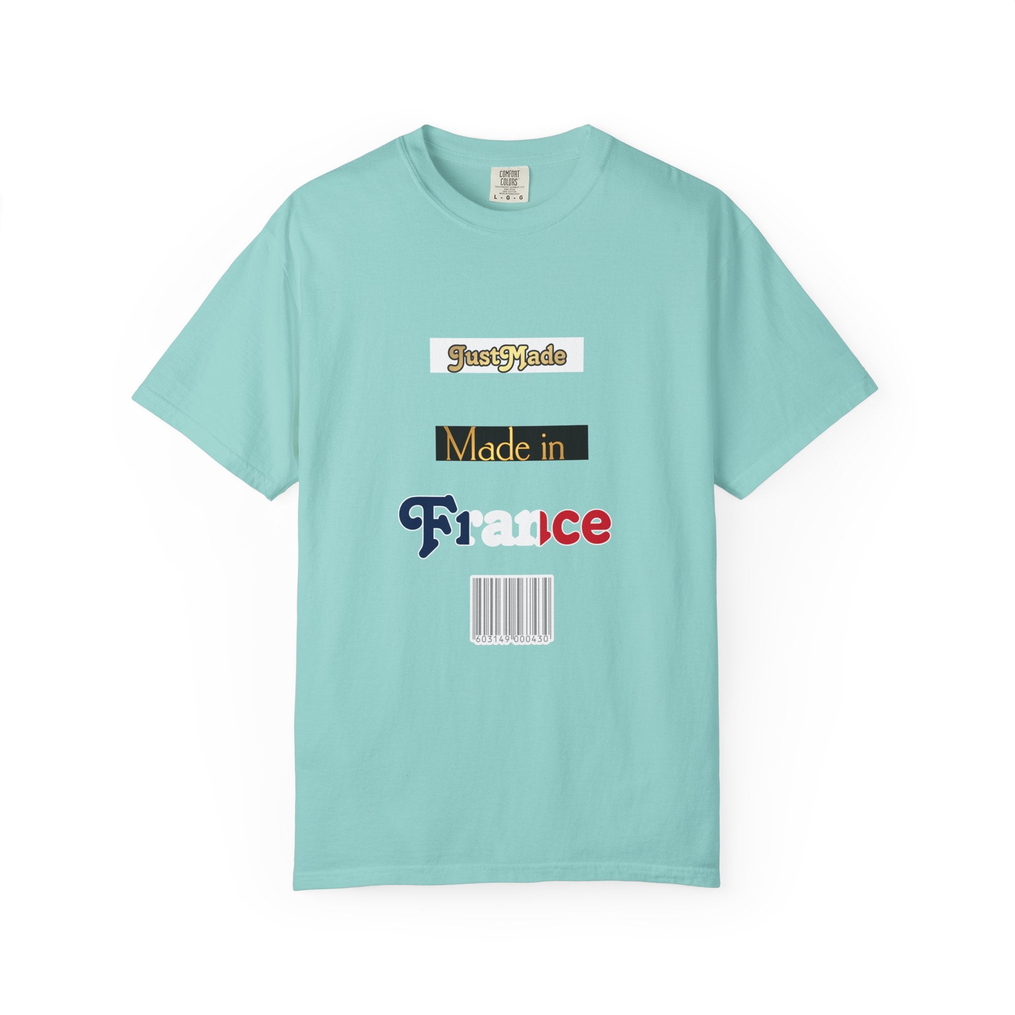 Garment-Dyed T-shirt with Unique Made in France Design, Casual Tee, Fashion Statement, Gift for Fashion Lovers, Everyday Wear, [...]