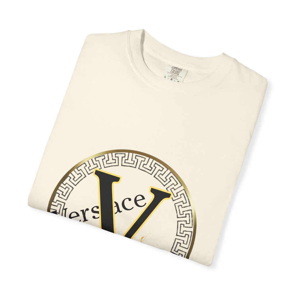 Versace-Inspired Unisex T-Shirt, Trendy Graphic Tee, Casual Wear, Gift for Fashion Lovers, Stylish Everyday Shirt