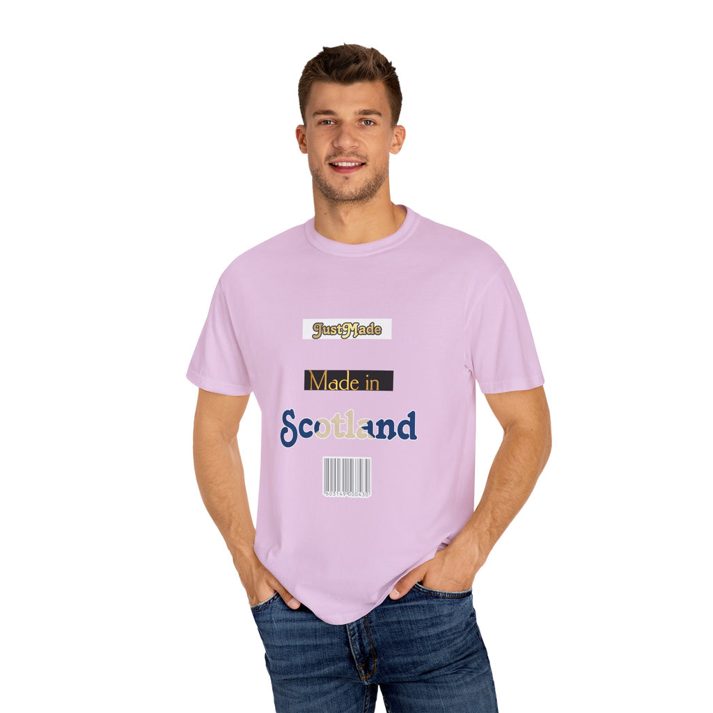 Scottish Vibes T-Shirt, Casual Tee, Gift for Travelers, Summer Fashion, Unisex Apparel, Made in Scotland Shirt