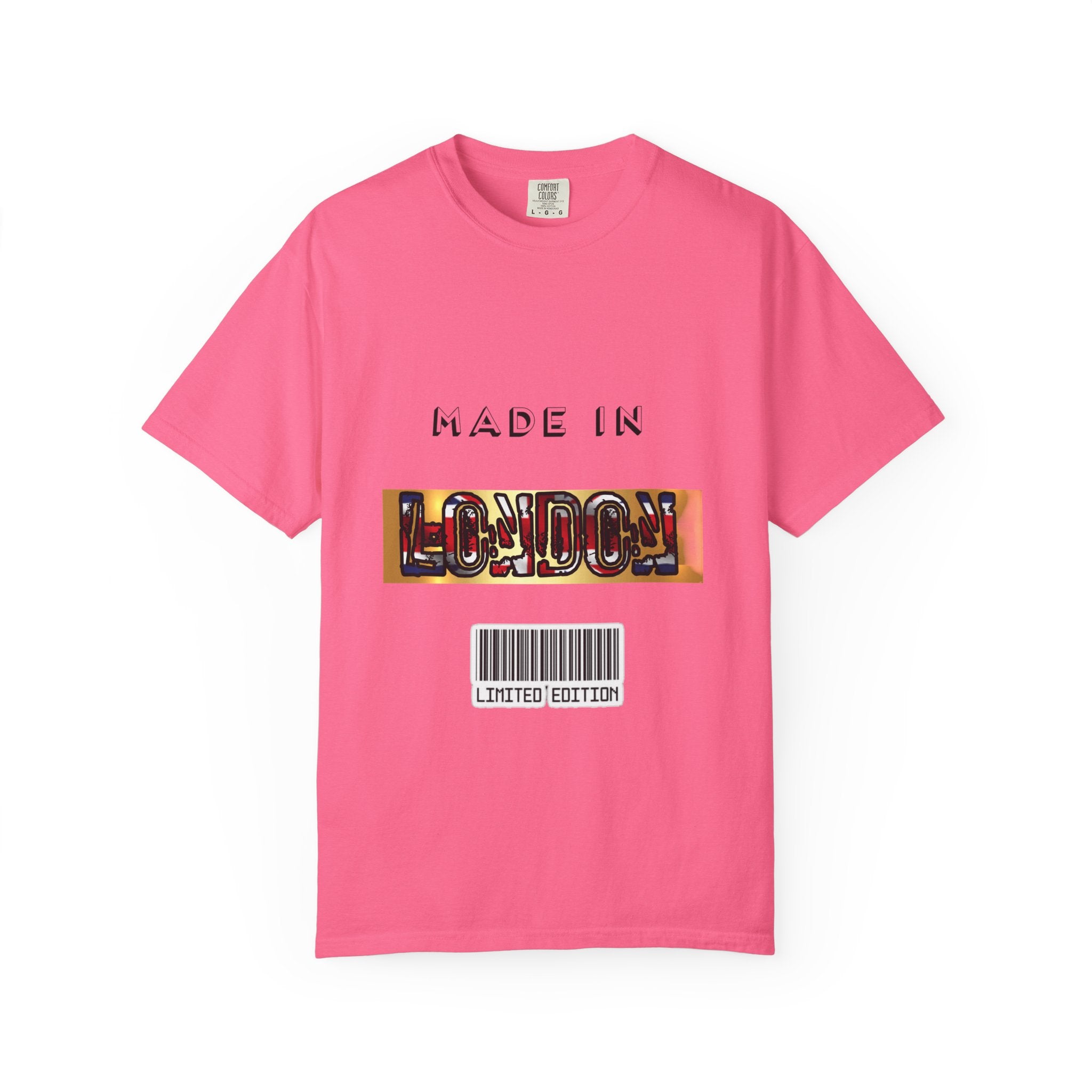 Limited Edition Made in London Unisex T-Shirt, Casual Wear, Streetwear, Gift for Travelers, Unique Fashion Statement