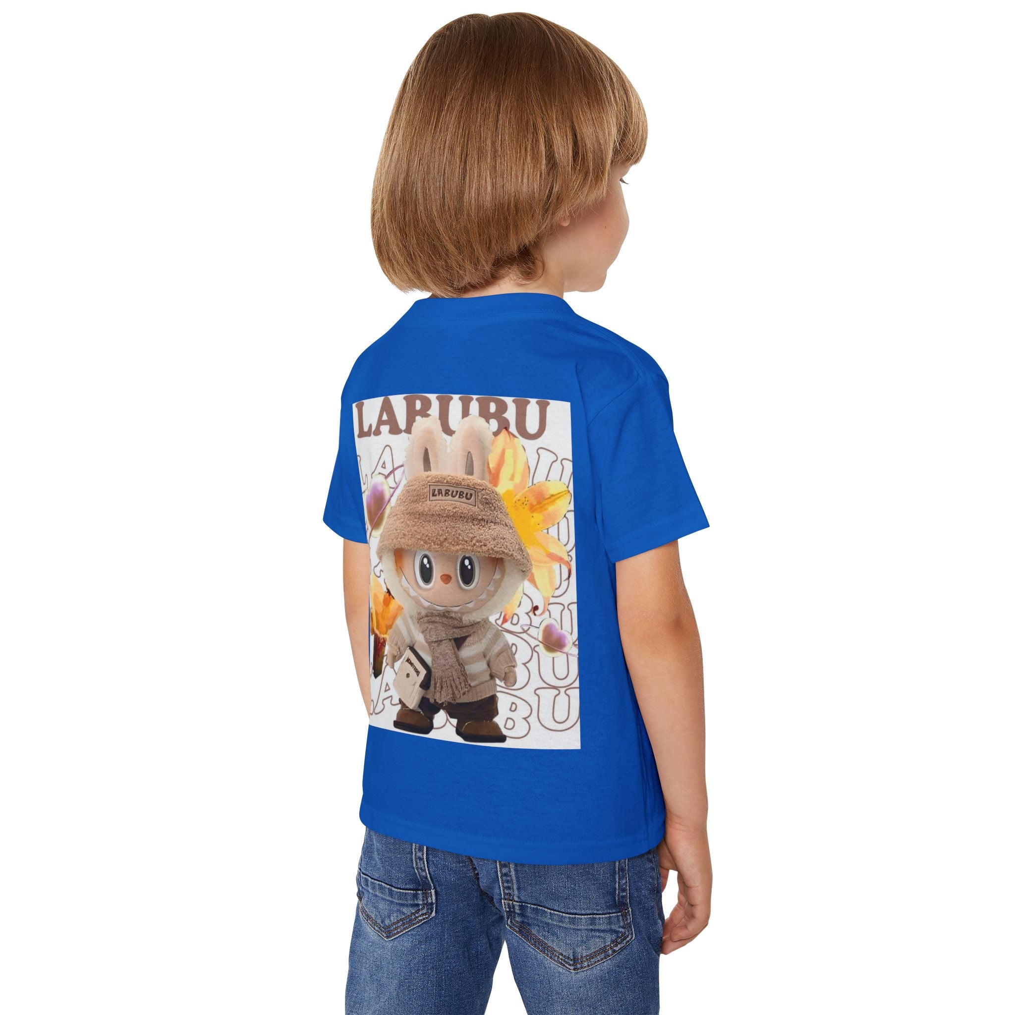 Cute Toddler T-Shirt with Lapubu Design, Fun Spring Apparel for Kids, Perfect Birthday Gift, Everyday Wear, Children's Fashion