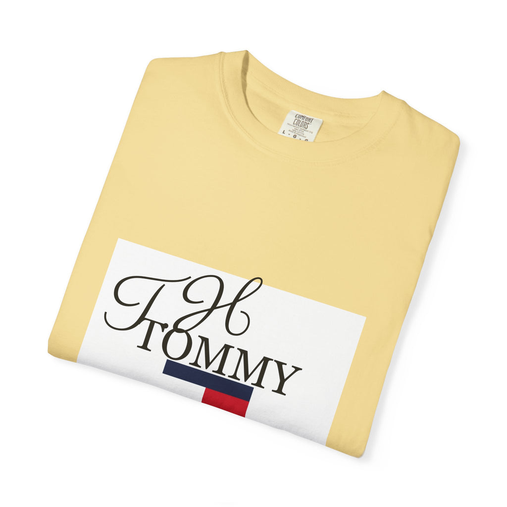 Fashionable Unisex Garment-Dyed T-shirt with Timeless Logo, Casual Wear, Street Style, Gift for Him/Her, Cool Summer Top, Trendy [...]