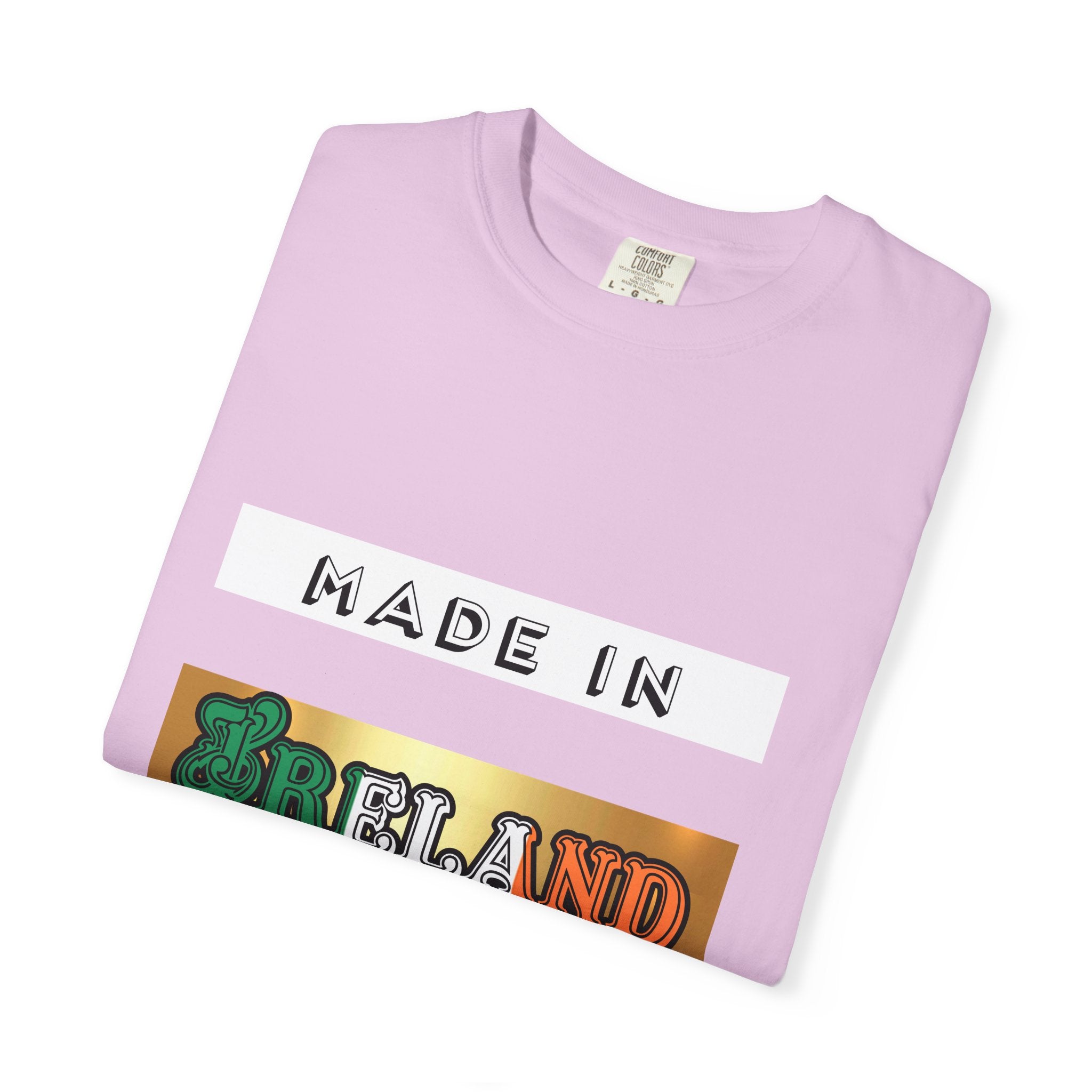 Made in Ireland Limited Edition T-Shirt, Unisex Garment-Dyed Tee for Travel Lovers, Gifts for St. Patrick's Day, Irish Pride Apparel
