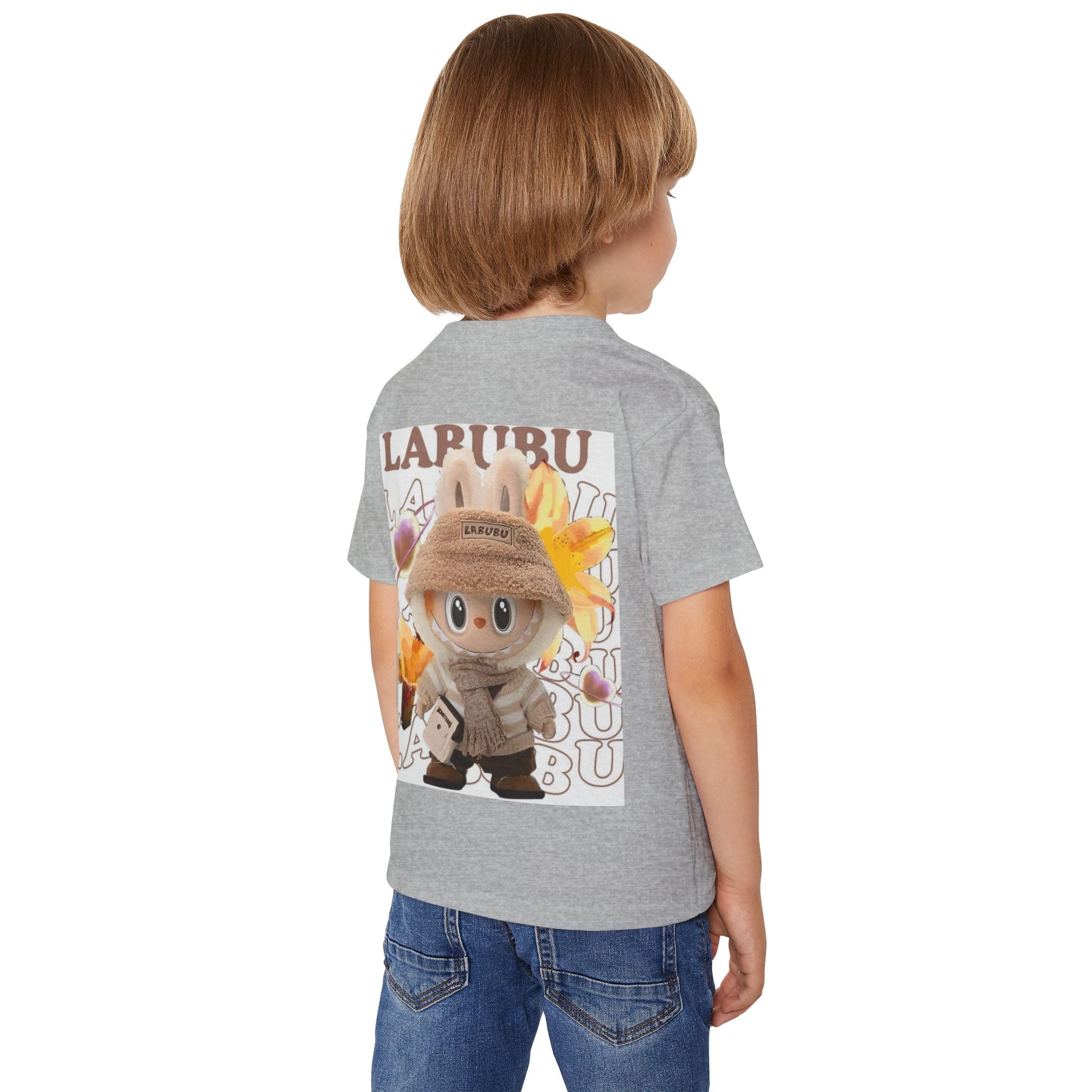 Cute Toddler T-Shirt with Lapubu Design, Fun Spring Apparel for Kids, Perfect Birthday Gift, Everyday Wear, Children's Fashion