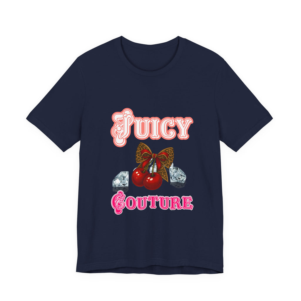 Juicy Couture Butterfly Tee, Trendy Graphic Tee, Fashionable Summer Shirt, Gift for Fashion Lovers, Casual Wear, Stylish Top