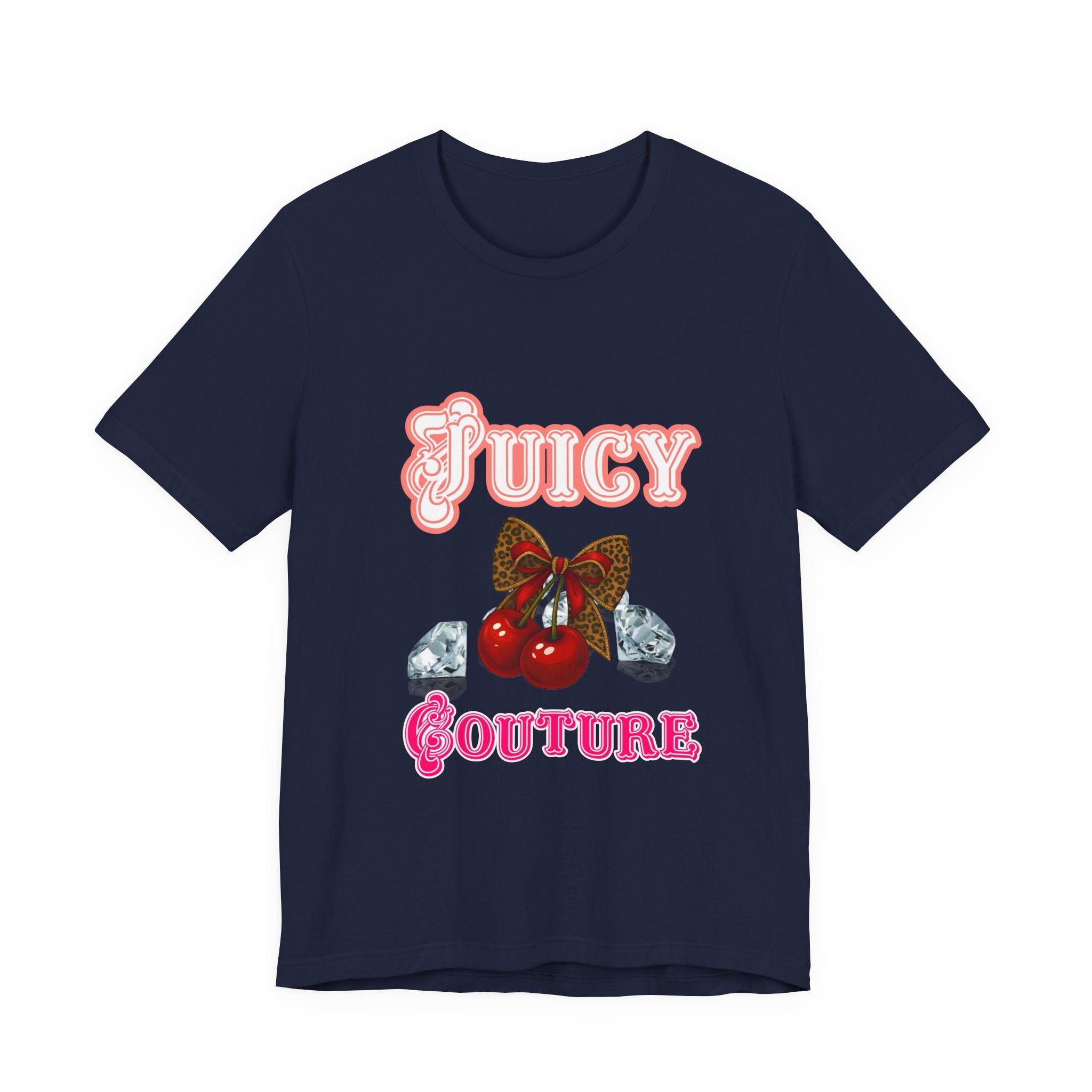 Juicy Couture Butterfly Tee, Trendy Graphic Tee, Fashionable Summer Shirt, Gift for Fashion Lovers, Casual Wear, Stylish Top