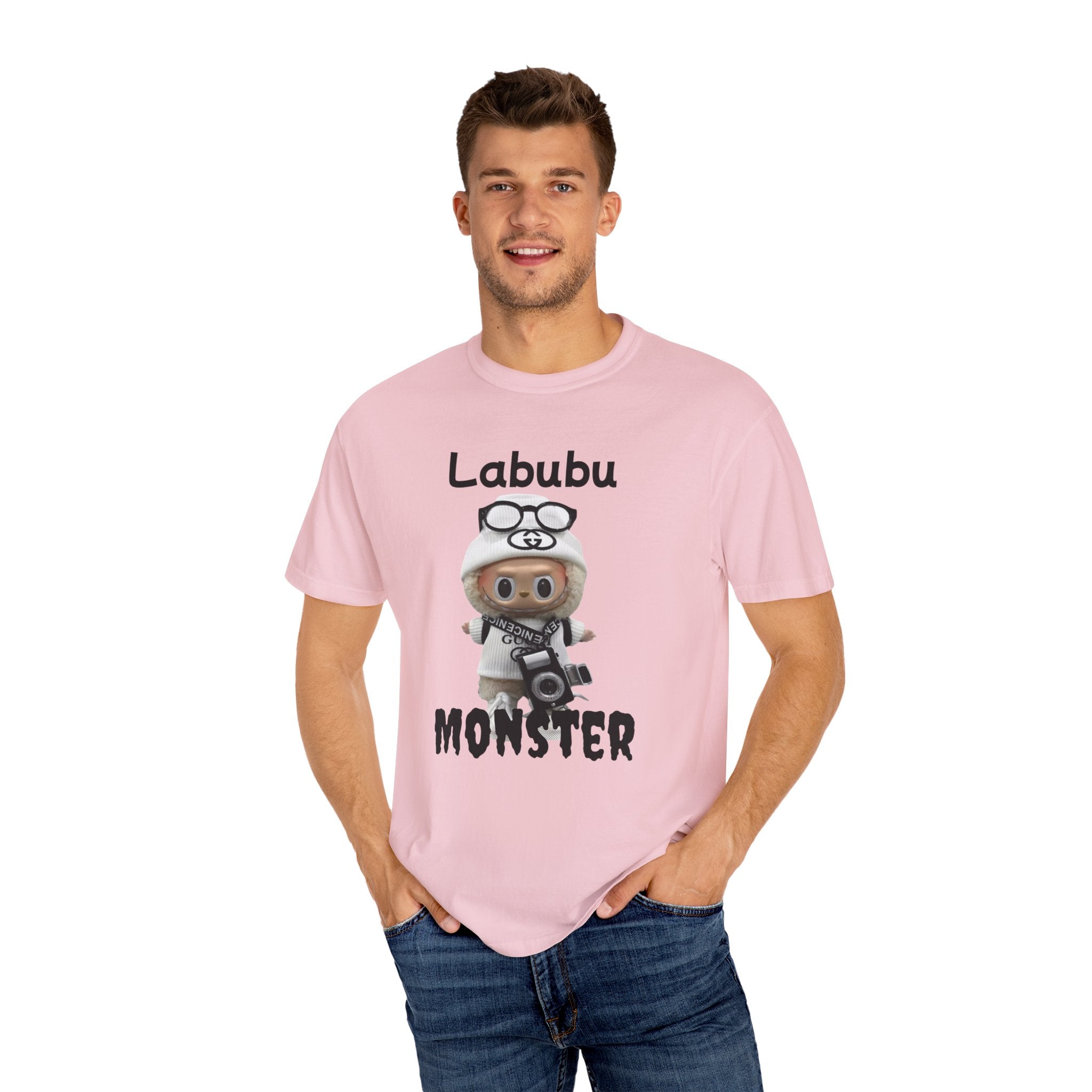 Labubu Monster T-Shirt, Cute Unisex Tee Gift, Fun Graphic T-Shirt, Playful Apparel, Ideal for Kids and Adults