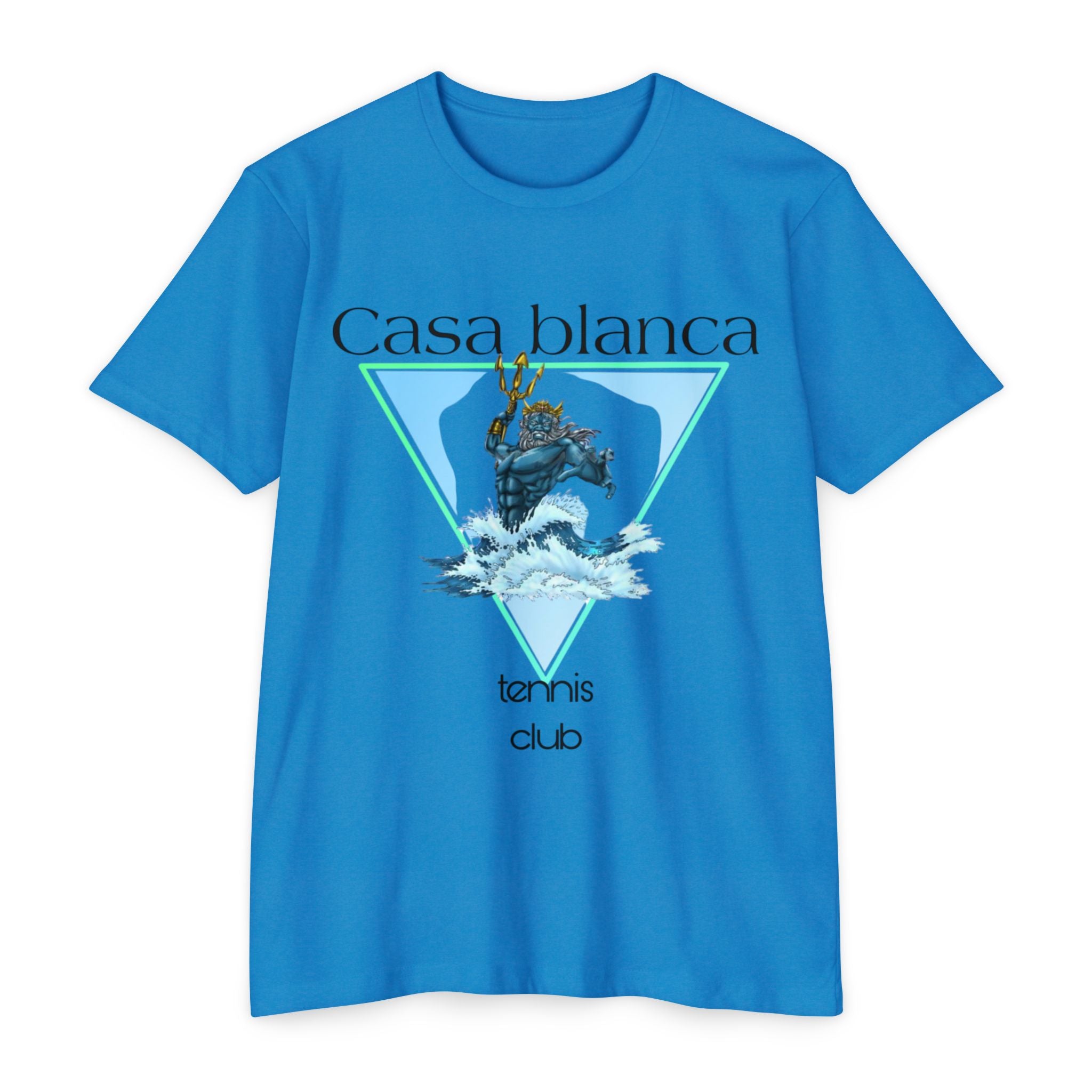 Casa Blanca Tennis Club Graphic T-Shirt | Vintage Style Tee, Casual Summer Wear, Gift for Tennis Lovers, Beach Day Essential