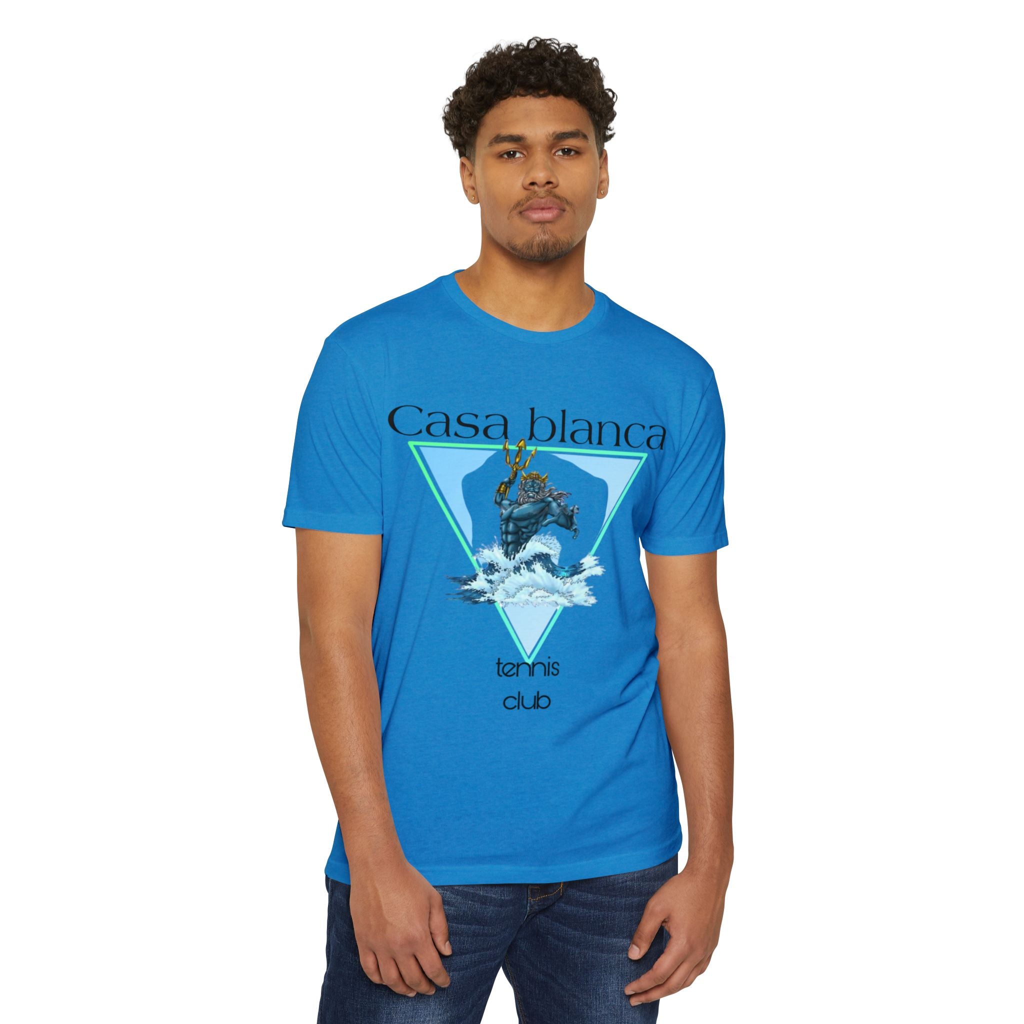 Casa Blanca Tennis Club Graphic T-Shirt | Vintage Style Tee, Casual Summer Wear, Gift for Tennis Lovers, Beach Day Essential