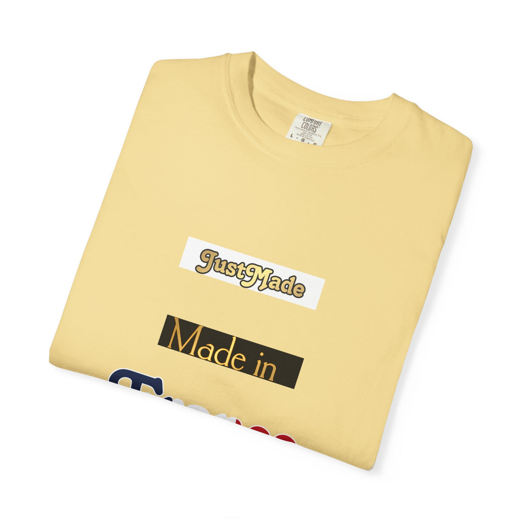 Garment-Dyed T-shirt with Unique Made in France Design, Casual Tee, Fashion Statement, Gift for Fashion Lovers, Everyday Wear, [...]