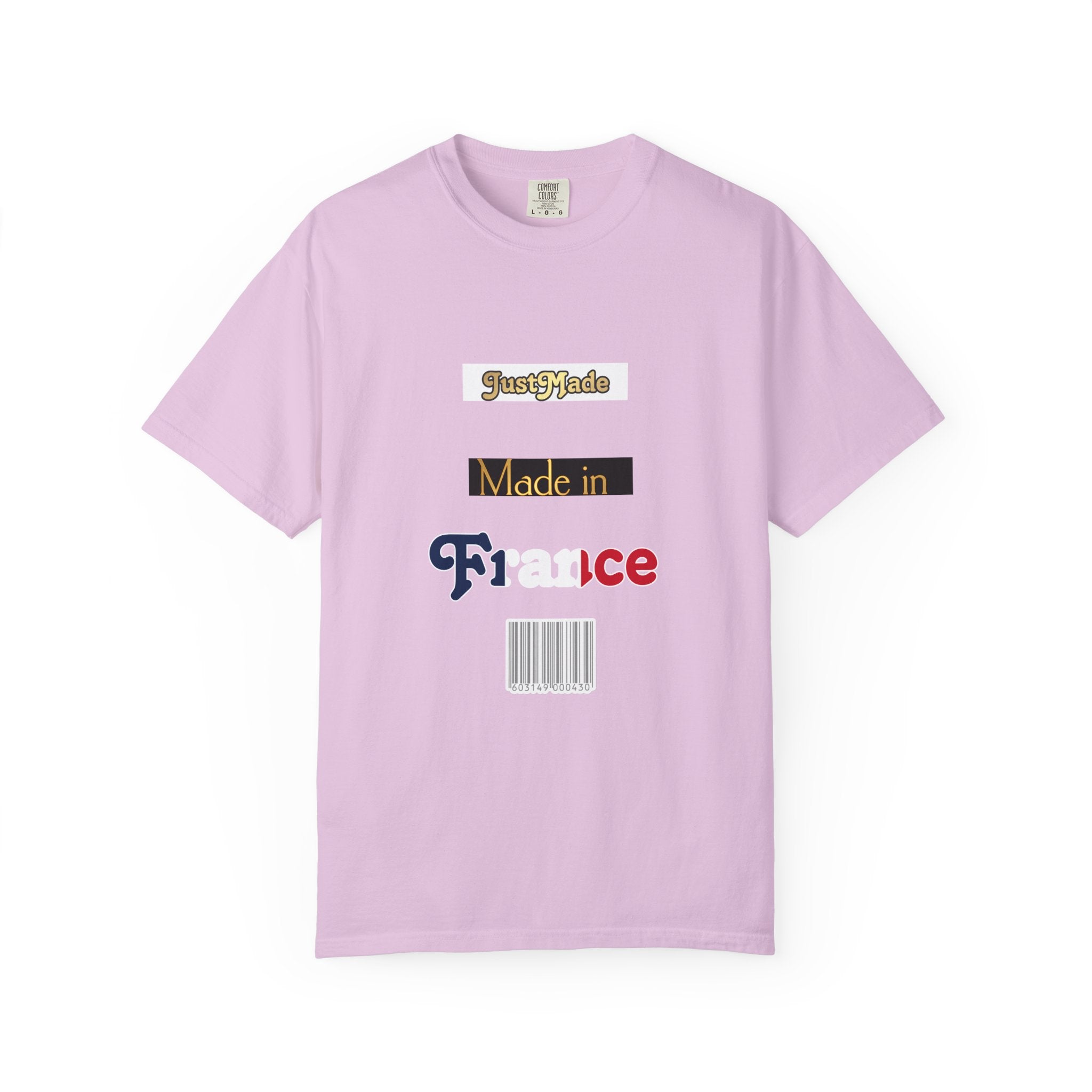 Garment-Dyed T-shirt with Unique Made in France Design, Casual Tee, Fashion Statement, Gift for Fashion Lovers, Everyday Wear, [...]