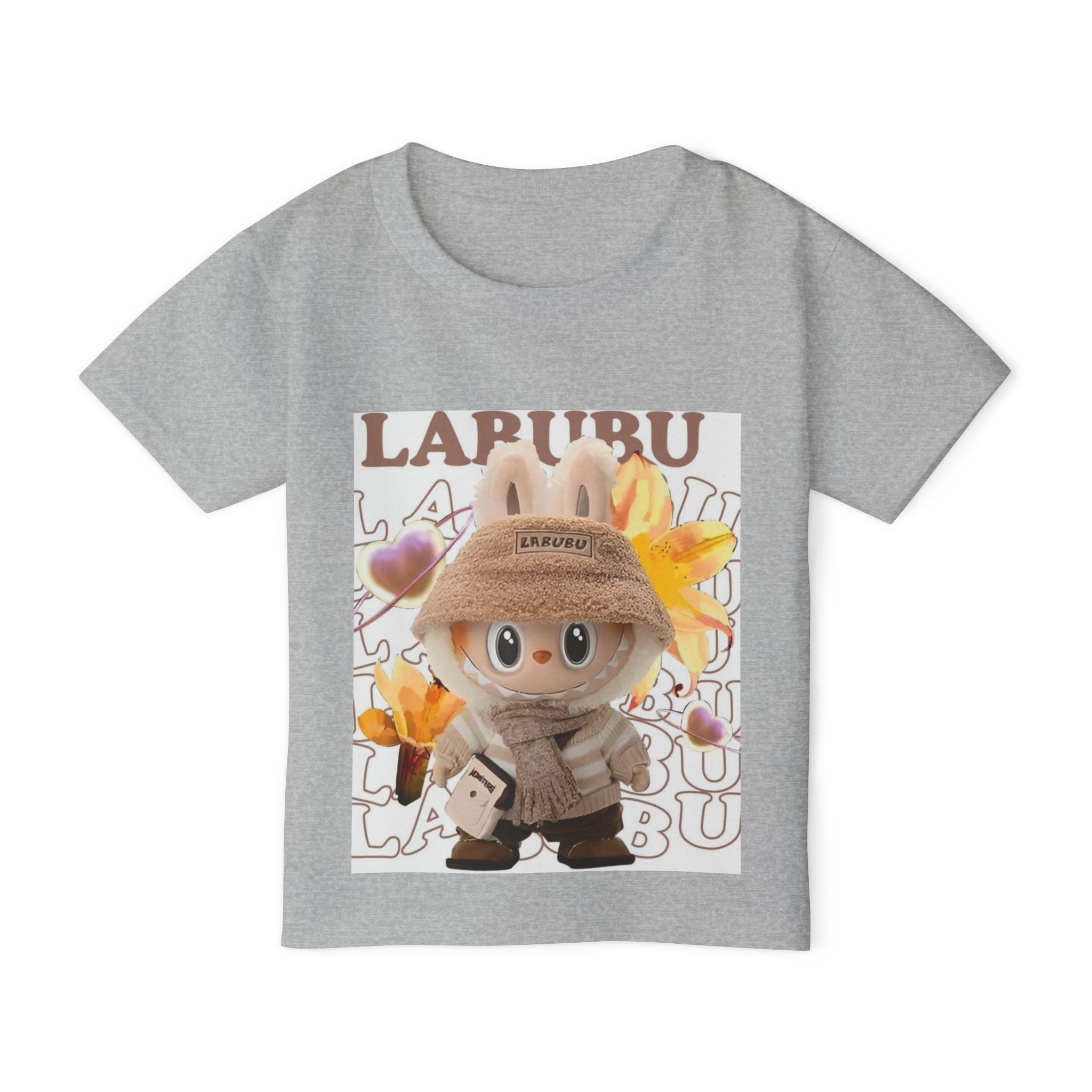 Cute Toddler T-Shirt with Lapubu Design, Fun Spring Apparel for Kids, Perfect Birthday Gift, Everyday Wear, Children's Fashion