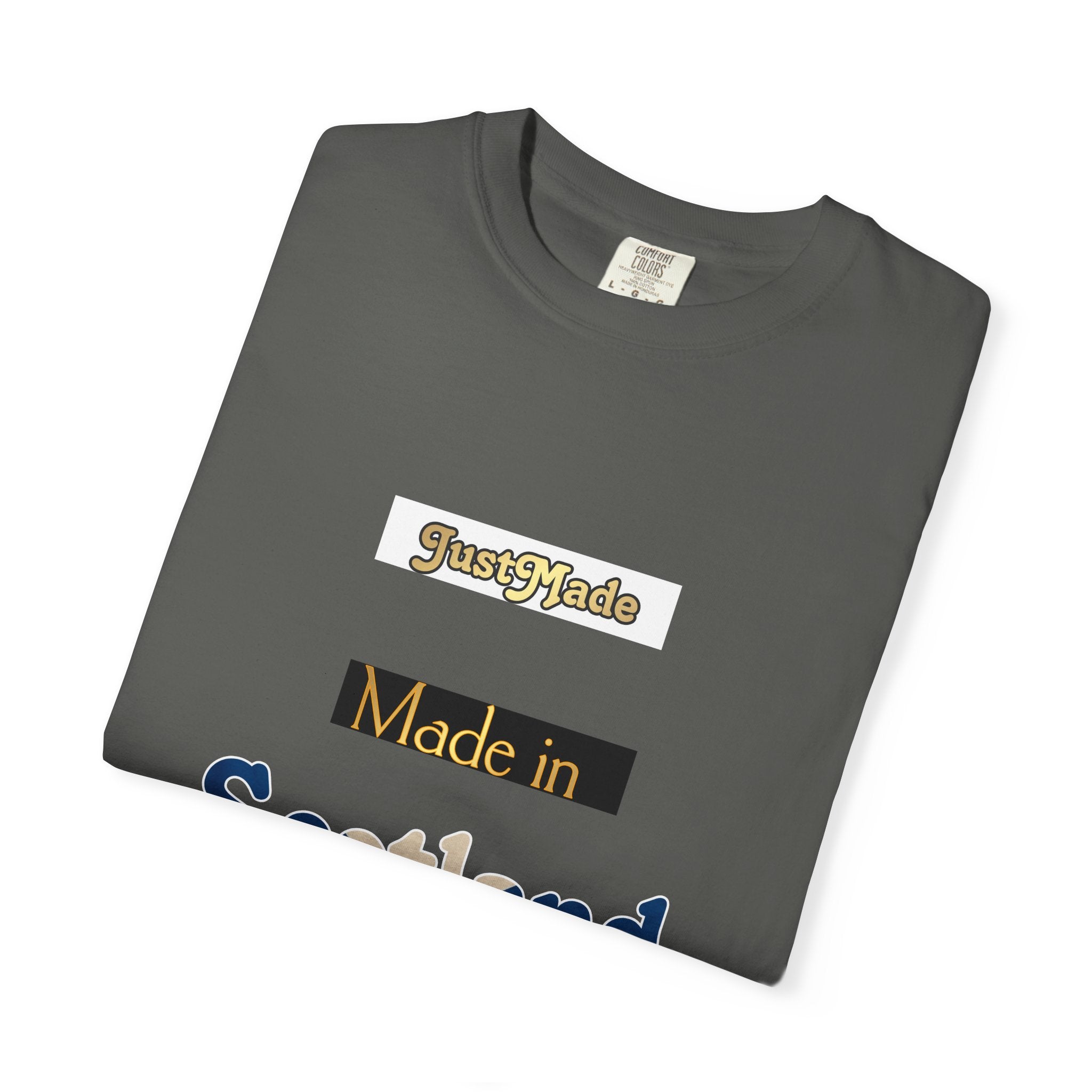 Scottish Vibes T-Shirt, Casual Tee, Gift for Travelers, Summer Fashion, Unisex Apparel, Made in Scotland Shirt