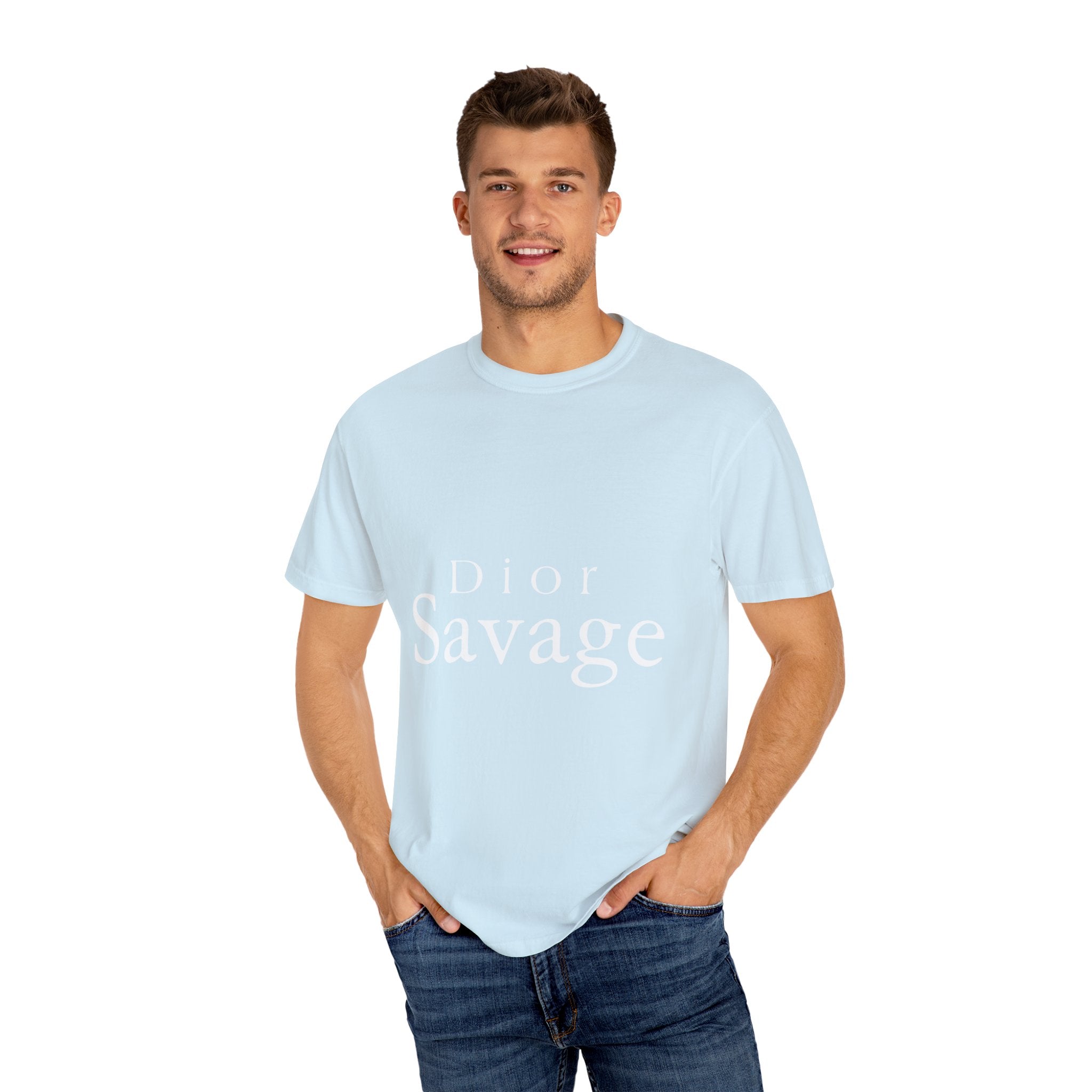 Savage Statement Unisex Garment-Dyed T-Shirt - Trendy Apparel, Casual Wear, Gift for Fashion Lovers, Everyday Style, Unique Design