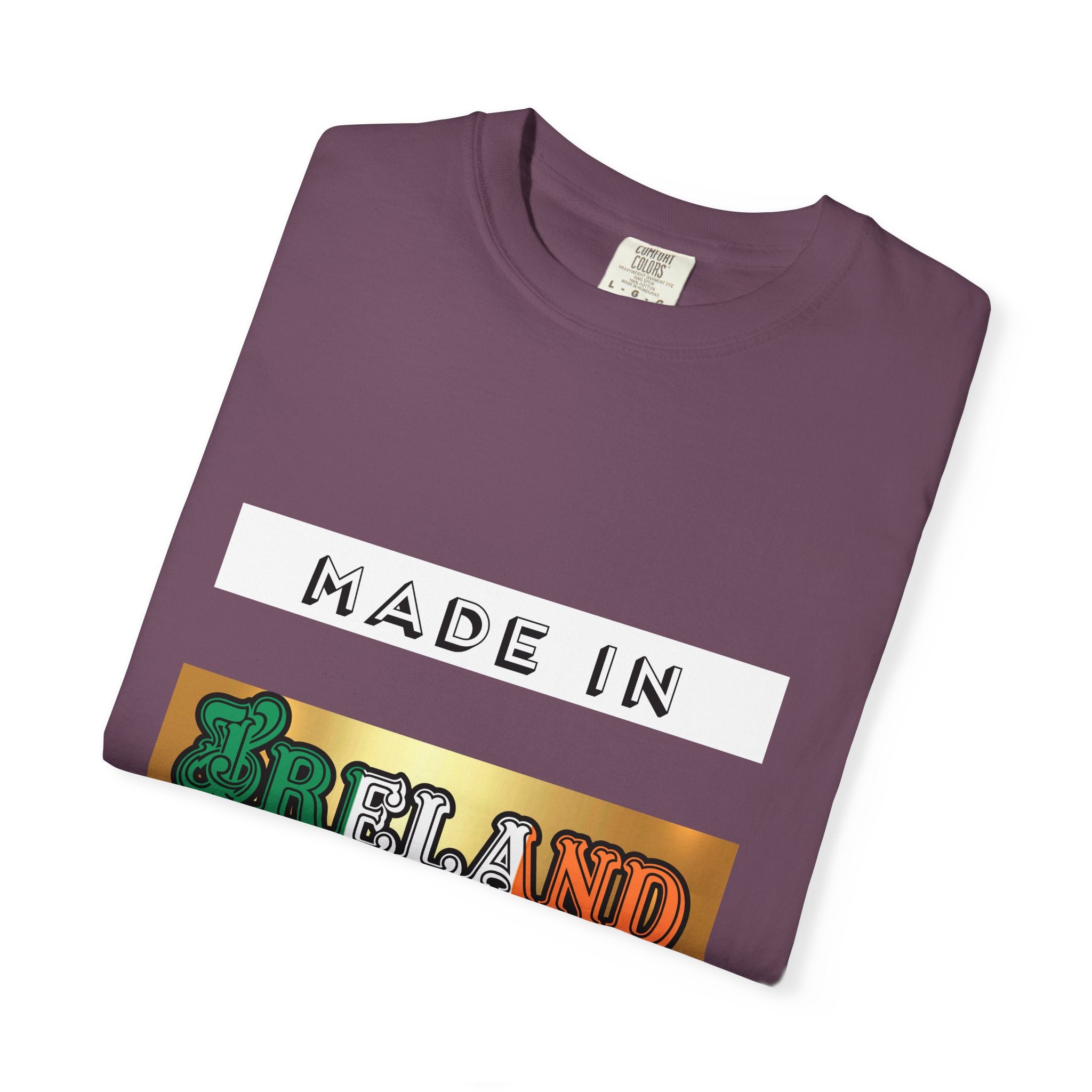 Made in Ireland Limited Edition T-Shirt, Unisex Garment-Dyed Tee for Travel Lovers, Gifts for St. Patrick's Day, Irish Pride Apparel