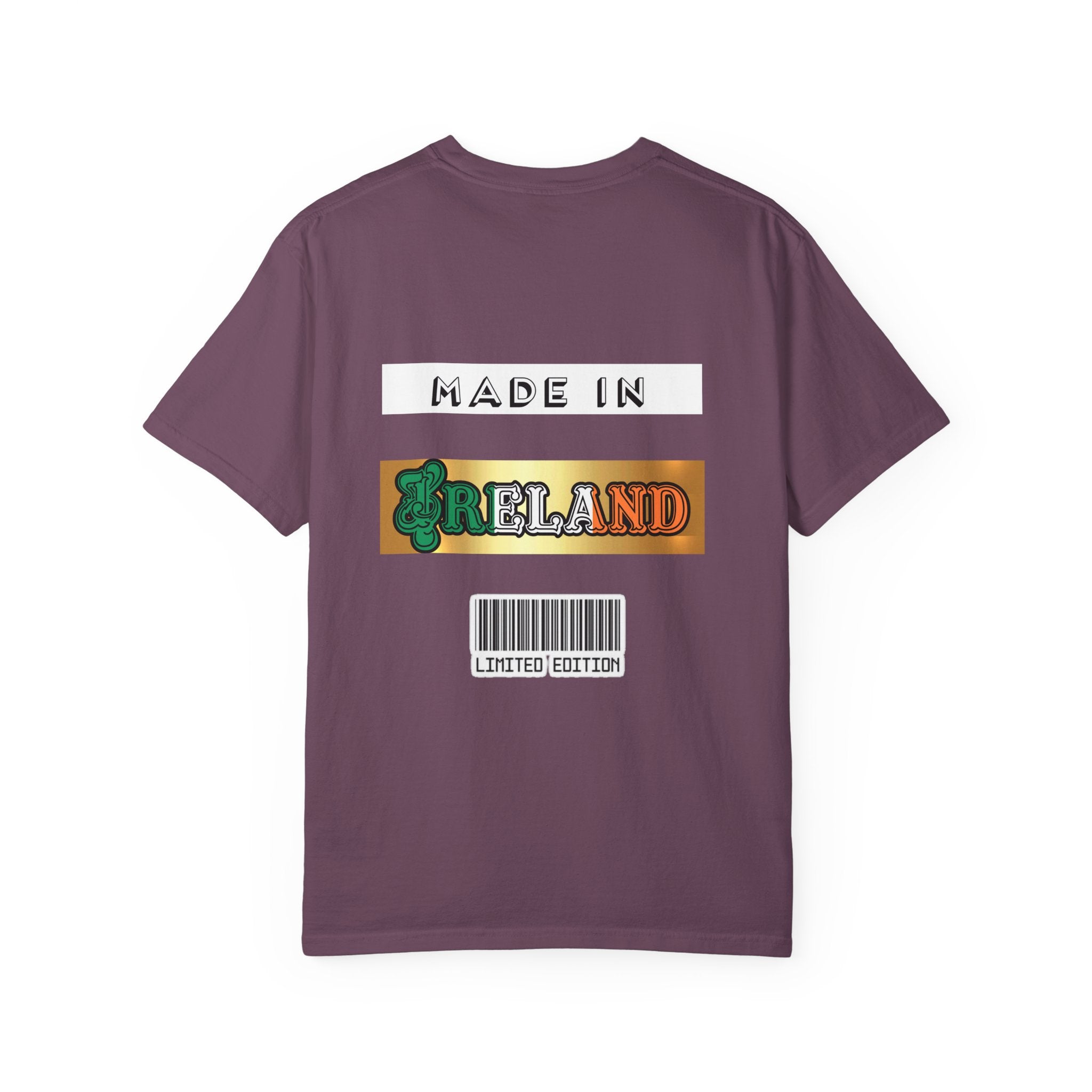 Made in Ireland Limited Edition T-Shirt, Unisex Garment-Dyed Tee for Travel Lovers, Gifts for St. Patrick's Day, Irish Pride Apparel