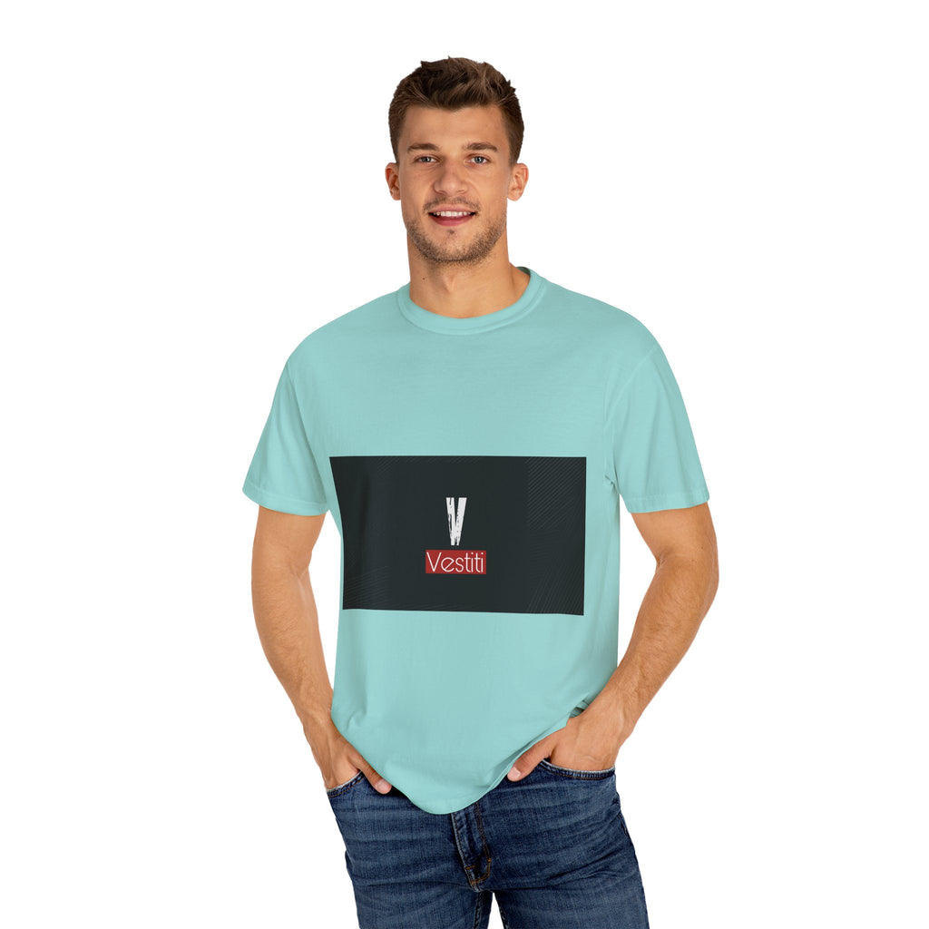 Garment-Dyed T-shirt with Modern Design, Trendy Casual Wear, Gifts for Fashion Lovers, Everyday Comfort, Unisex Apparel