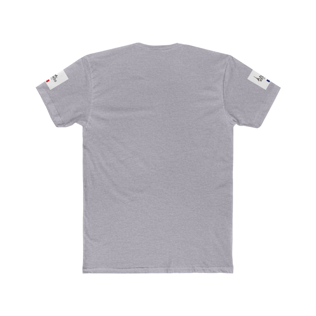 Parisian Style Cotton Crew Tee, Fashion Shirt, Travel Tee, French Style Gift, Casual Wear, Unisex Tee