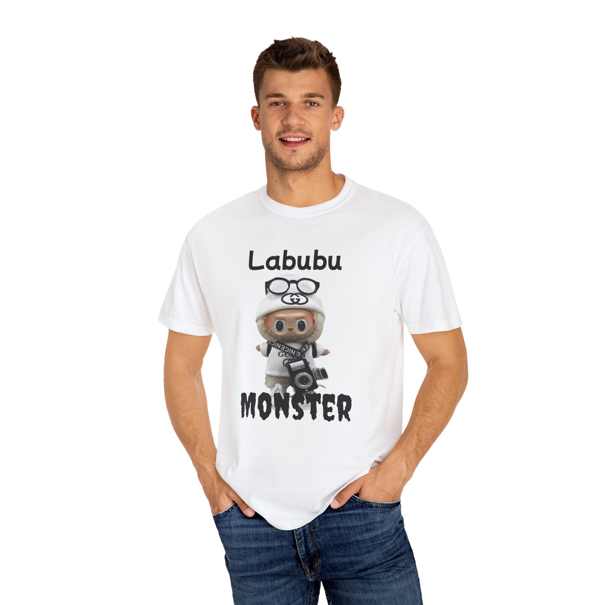 Labubu Monster T-Shirt, Cute Unisex Tee Gift, Fun Graphic T-Shirt, Playful Apparel, Ideal for Kids and Adults