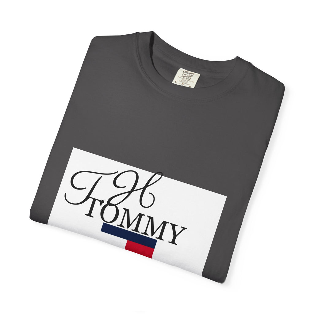 Fashionable Unisex Garment-Dyed T-shirt with Timeless Logo, Casual Wear, Street Style, Gift for Him/Her, Cool Summer Top, Trendy [...]