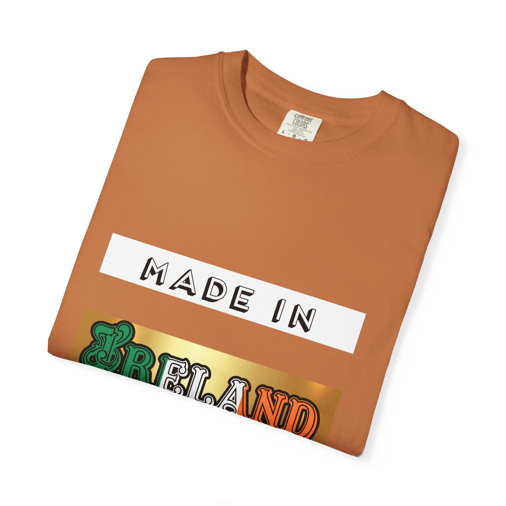 Made in Ireland Limited Edition T-Shirt, Unisex Garment-Dyed Tee for Travel Lovers, Gifts for St. Patrick's Day, Irish Pride Apparel