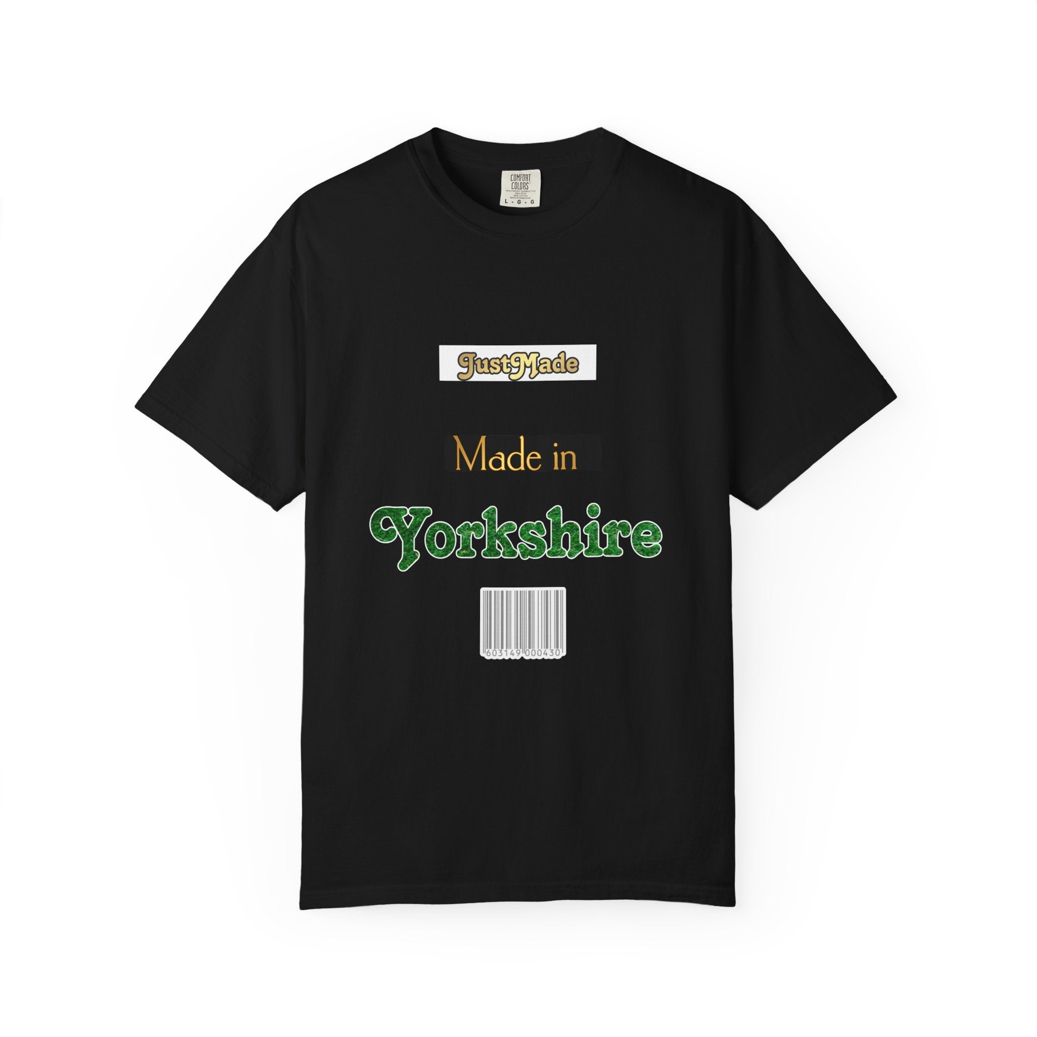 Yorkshire Made Unisex T-Shirt, Casual Wear, Gift for Him or Her, Unique Design, Summer Outing, Travel Tee