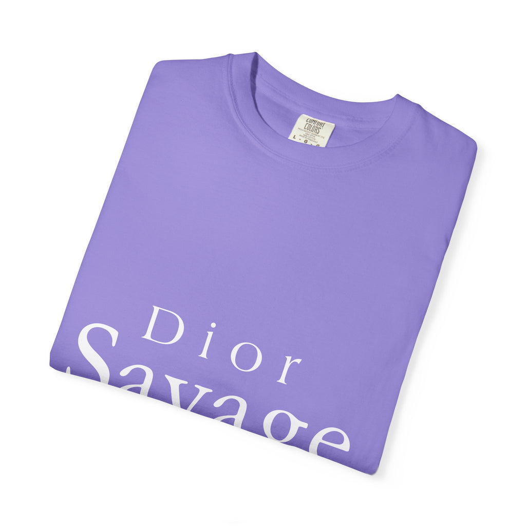 Savage Statement Unisex Garment-Dyed T-Shirt - Trendy Apparel, Casual Wear, Gift for Fashion Lovers, Everyday Style, Unique Design