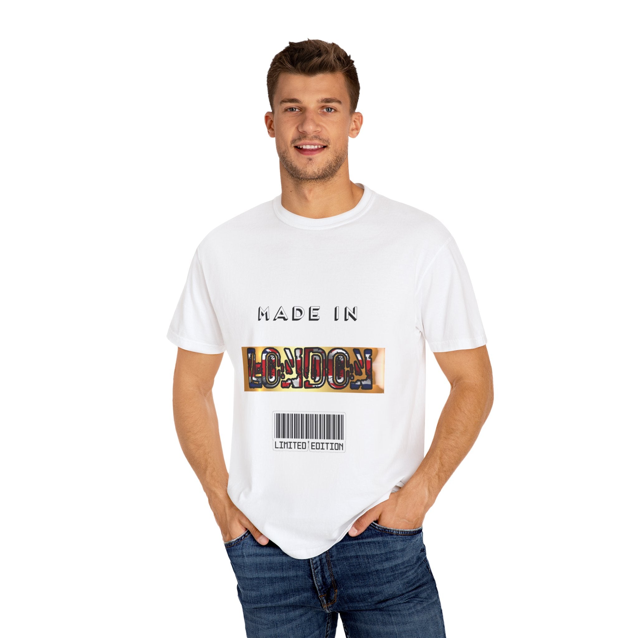 Limited Edition Made in London Unisex T-Shirt, Casual Wear, Streetwear, Gift for Travelers, Unique Fashion Statement