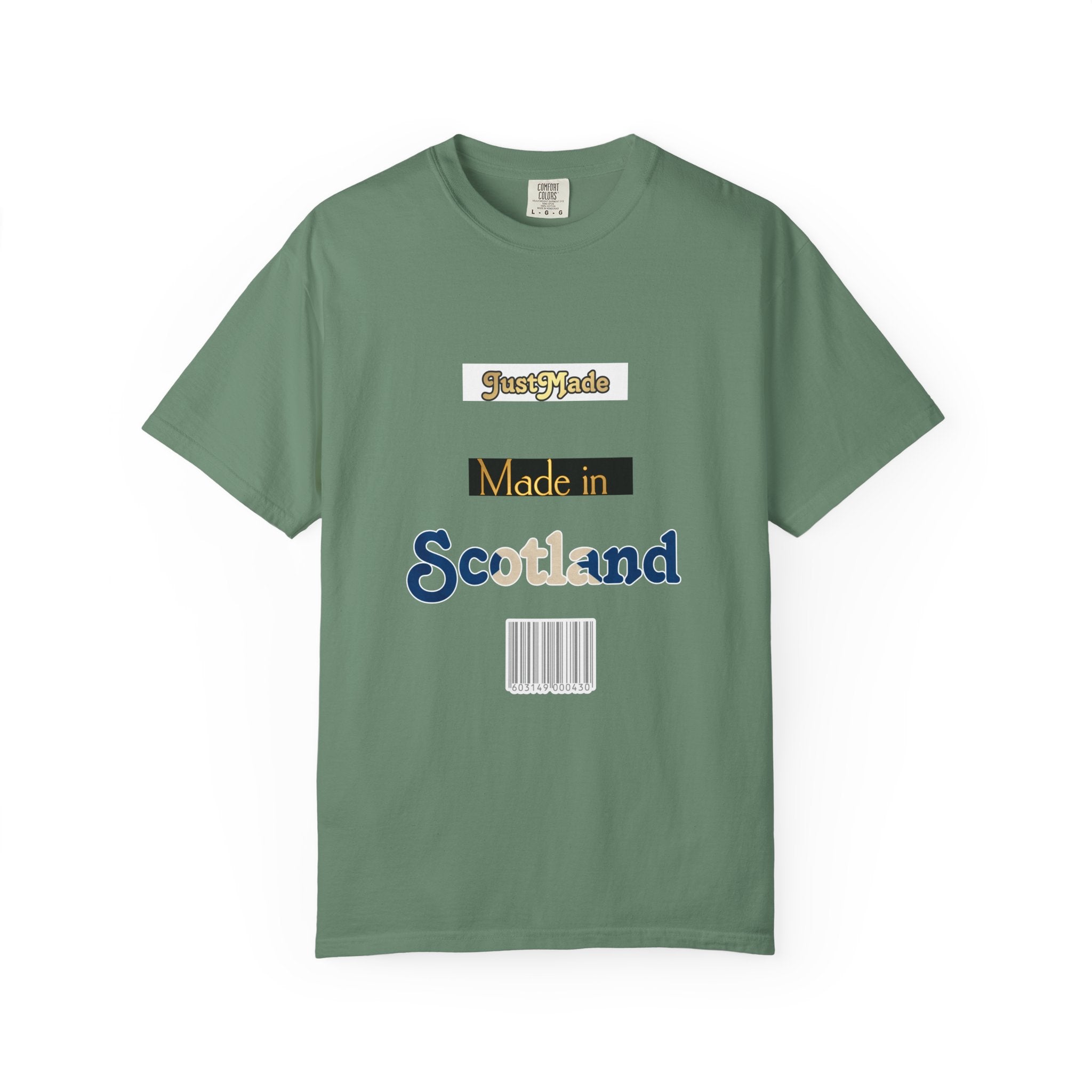 Scottish Vibes T-Shirt, Casual Tee, Gift for Travelers, Summer Fashion, Unisex Apparel, Made in Scotland Shirt