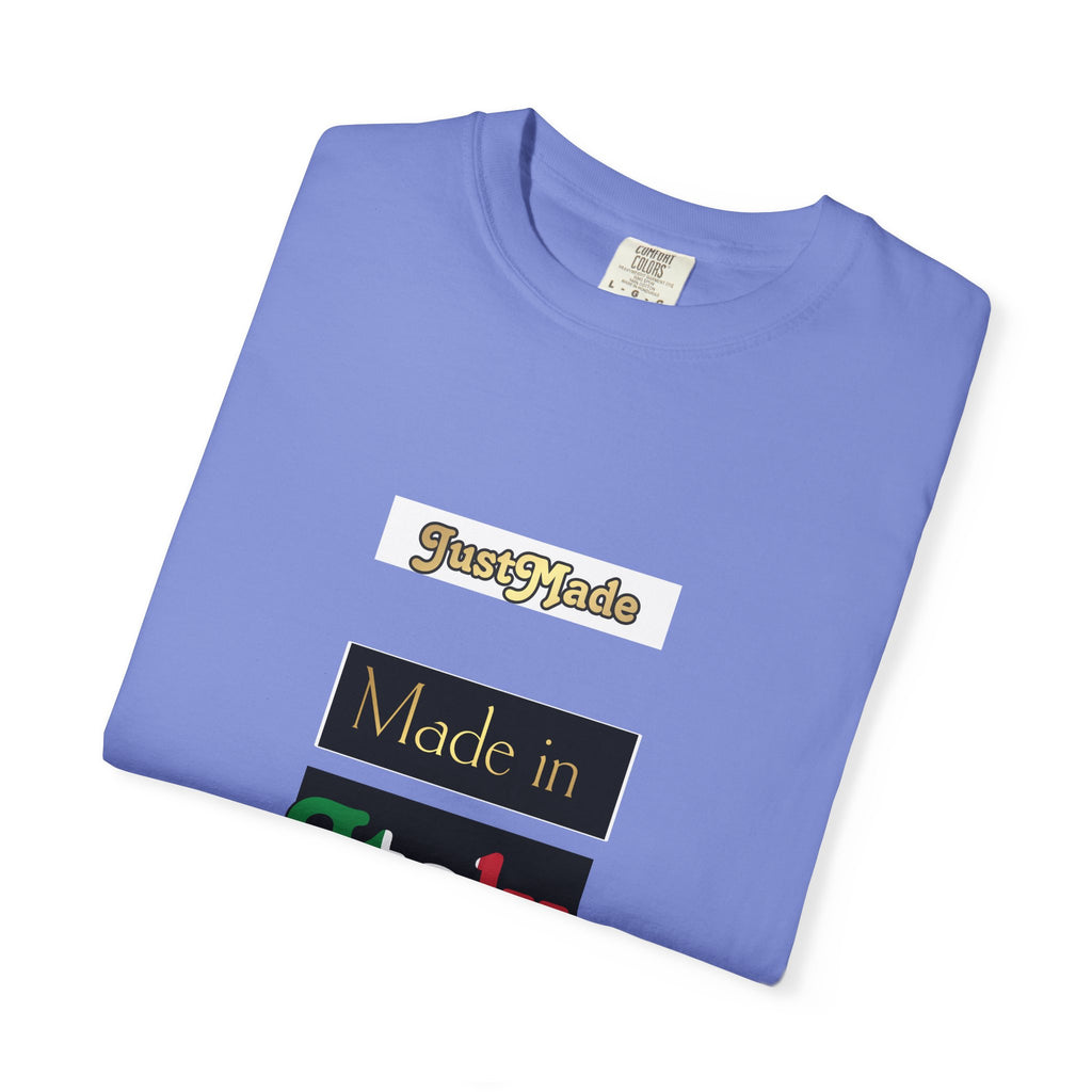 Italian-Inspired Unisex T-Shirt, Just Made Design, Perfect for Travel, Gifts, Casual Wear, Unique Fashion Statement
