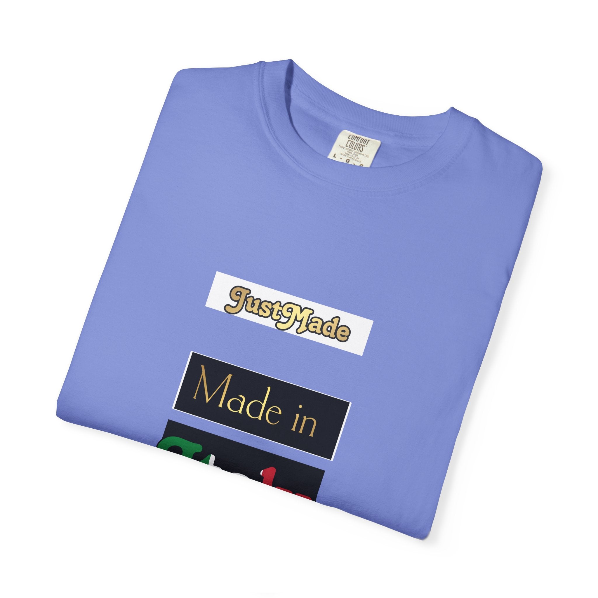 Italian-Inspired Unisex T-Shirt, Just Made Design, Perfect for Travel, Gifts, Casual Wear, Unique Fashion Statement