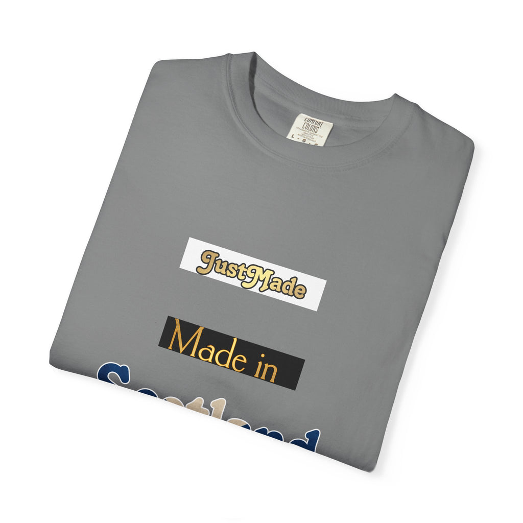 Scottish Vibes T-Shirt, Casual Tee, Gift for Travelers, Summer Fashion, Unisex Apparel, Made in Scotland Shirt
