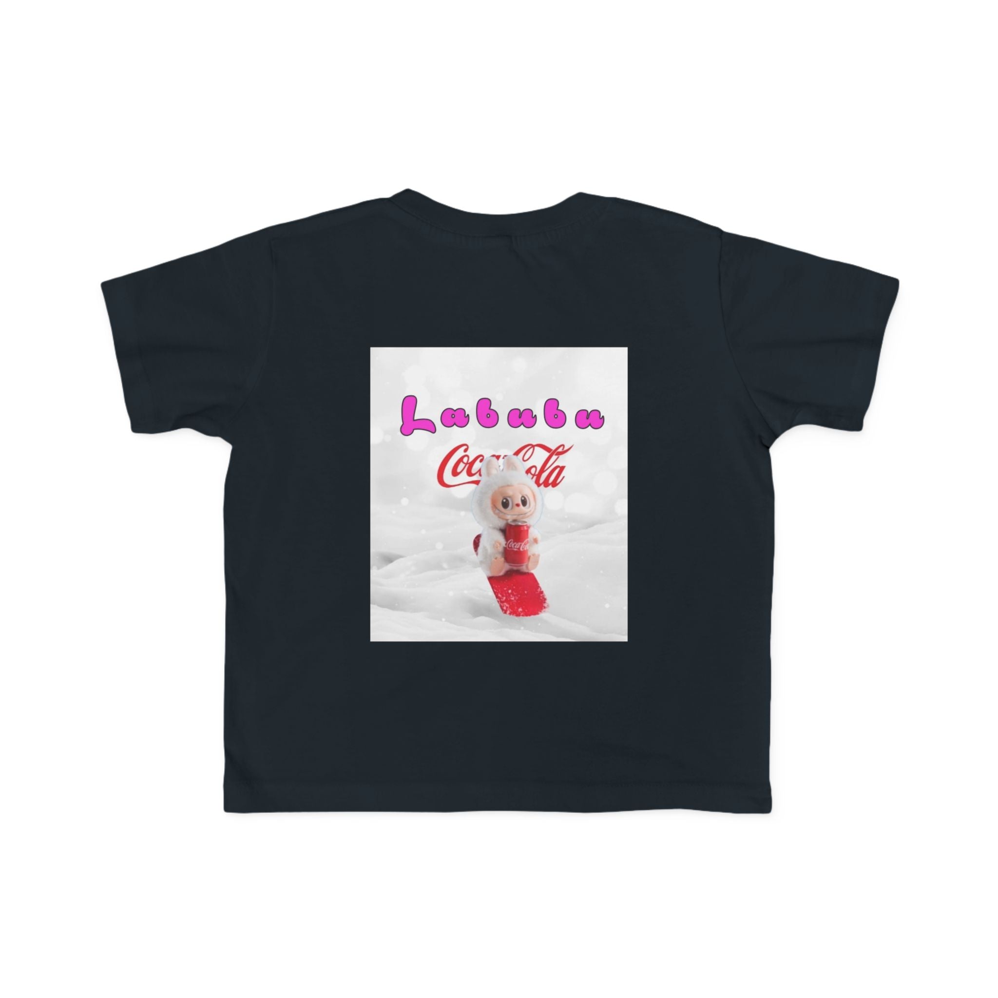 Toddler's Fun Jersey Tee, Cute Cartoon Shirt, Kids' Apparel, Holiday Gift, Playful T-Shirt, Coca-Cola Theme