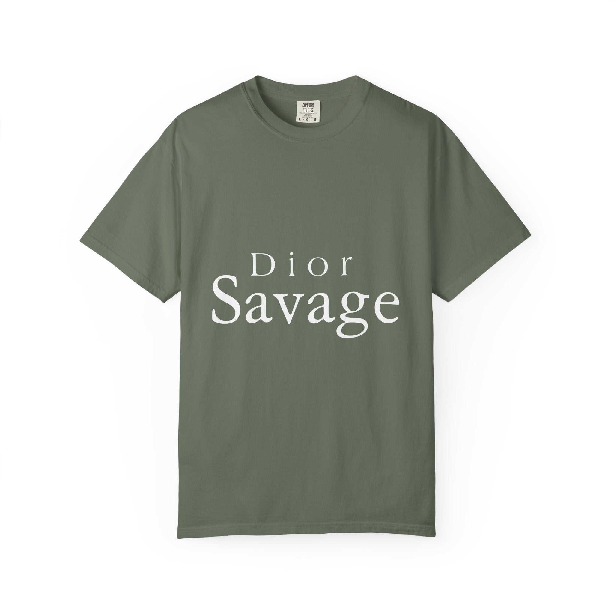 Savage Statement Unisex Garment-Dyed T-Shirt - Trendy Apparel, Casual Wear, Gift for Fashion Lovers, Everyday Style, Unique Design